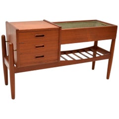 Used 1960s Danish Teak Planter Chest by Arne Wahl Iversen