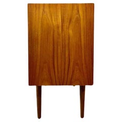 Used 1960's Danish Teak Record Cabinet