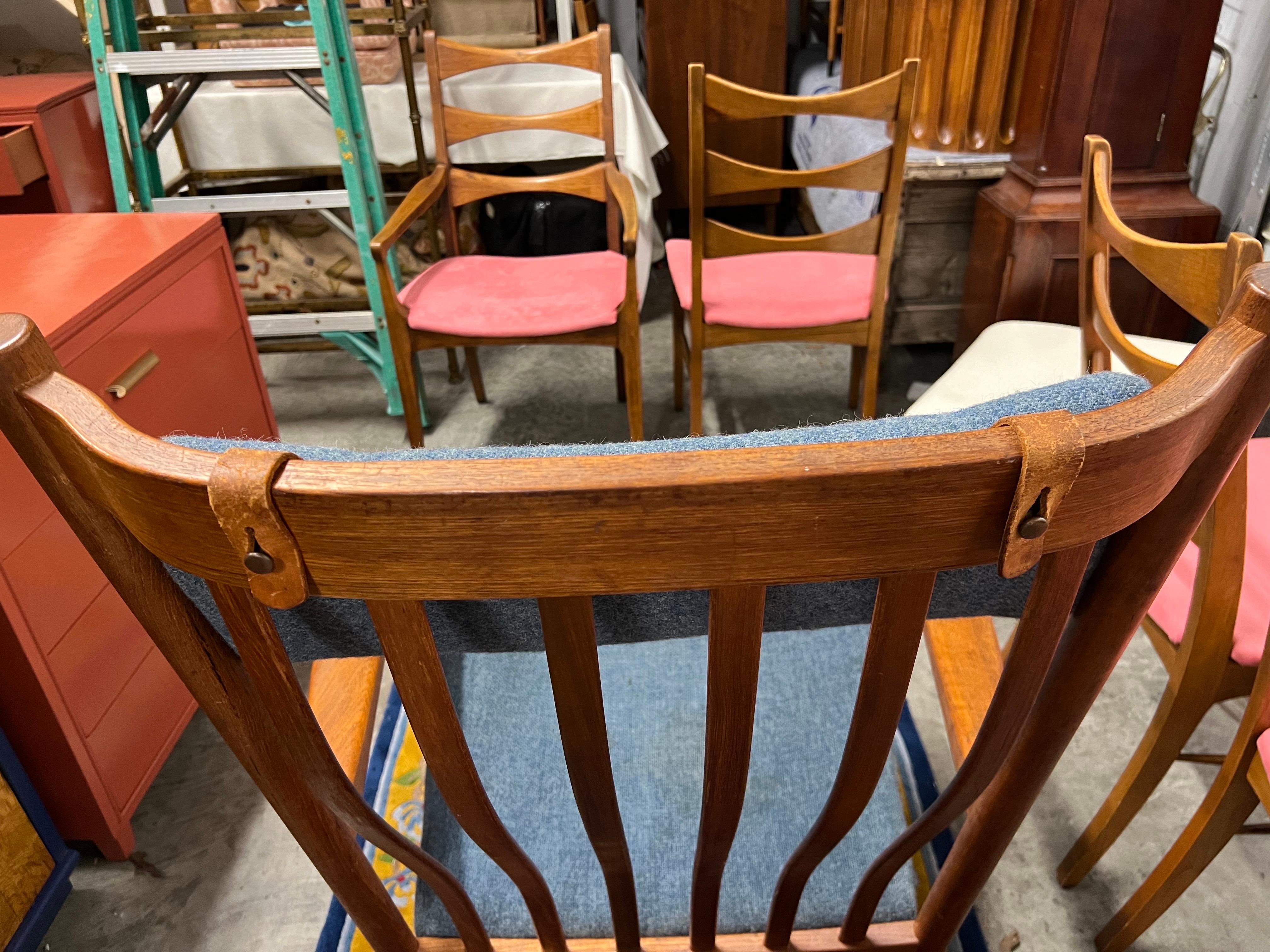 1960s Danish Teak Rocking Chair Hans Wegner for Tarm Stole 8