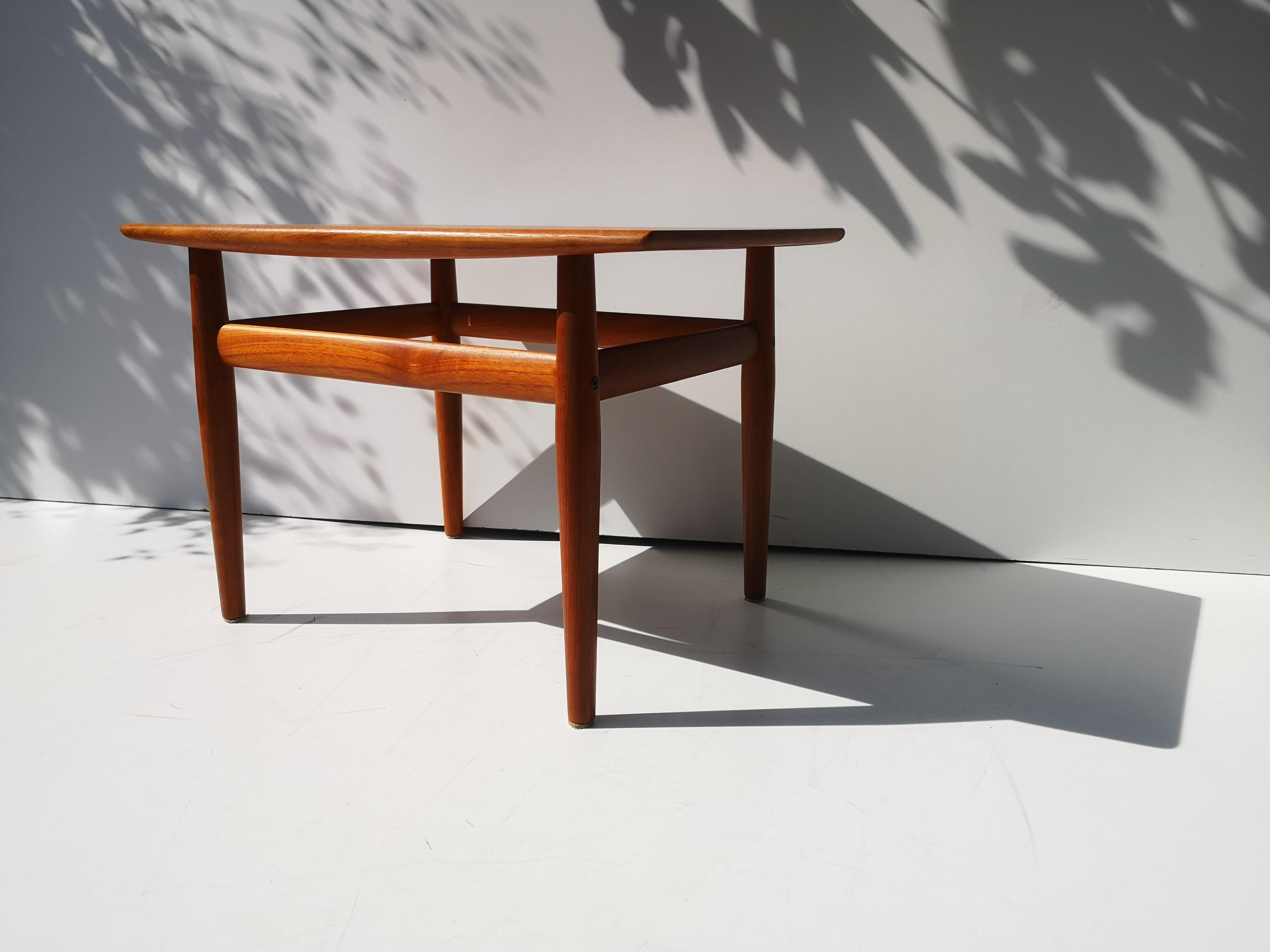 1960s Danish Teak Side or End or Coffee Table by Grete Jalk 4