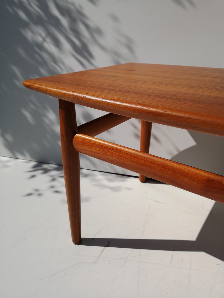 1960s Danish Teak Side or End or Coffee Table by Grete Jalk at 1stDibs