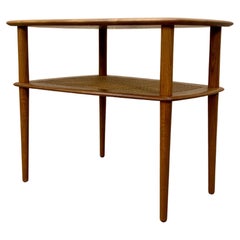 1960s Danish Teak Side  End Table by Peter Hvidt