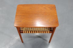 Tavolino in teak danese del 1960 di AM Mobler