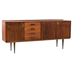 1960s Danish Teak Sideboard Buffet 