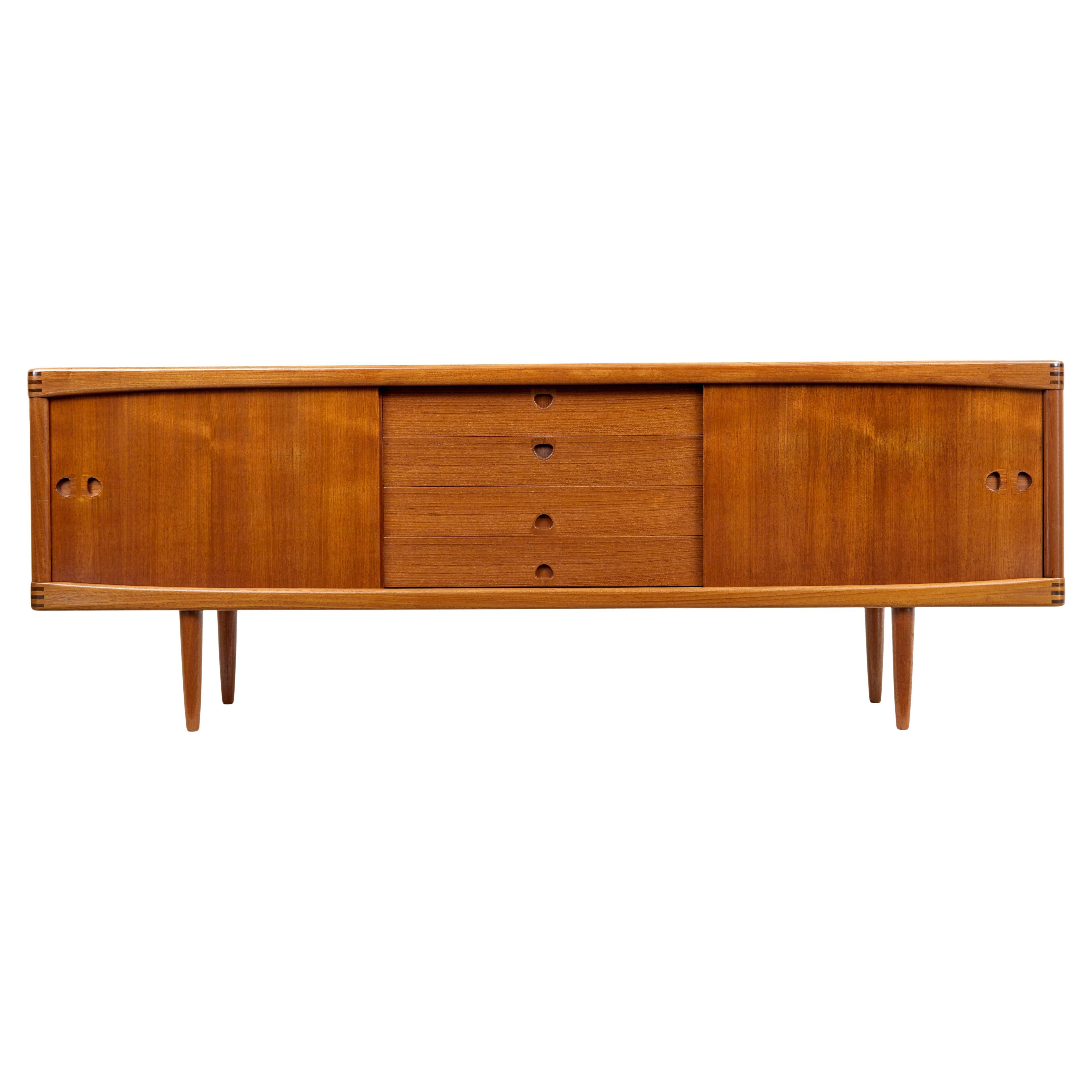 1960’s Danish teak sideboard by h.W.Klein for bramin