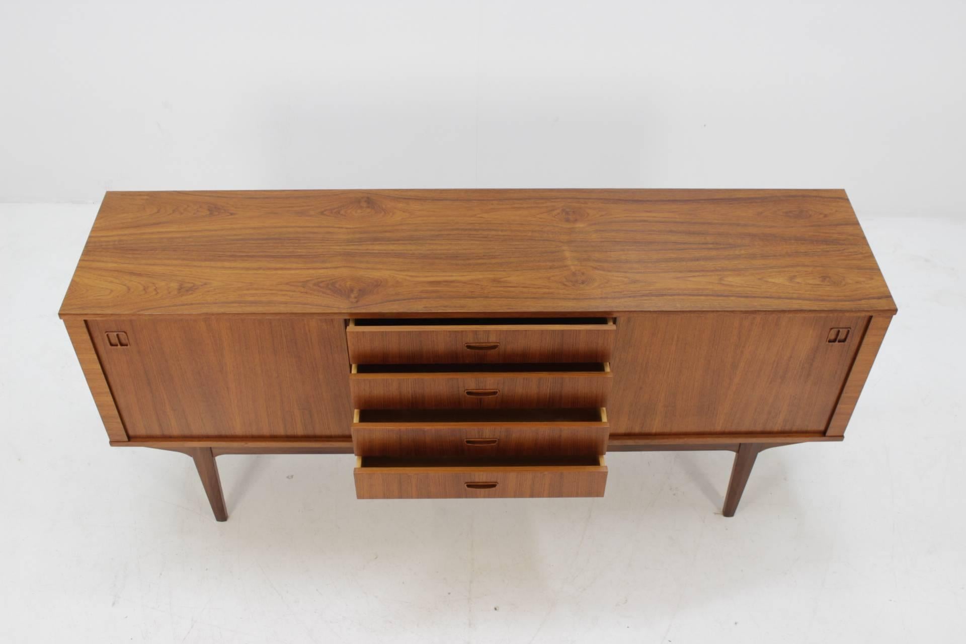 1960s Danish Teak Sideboard In Good Condition In Praha, CZ