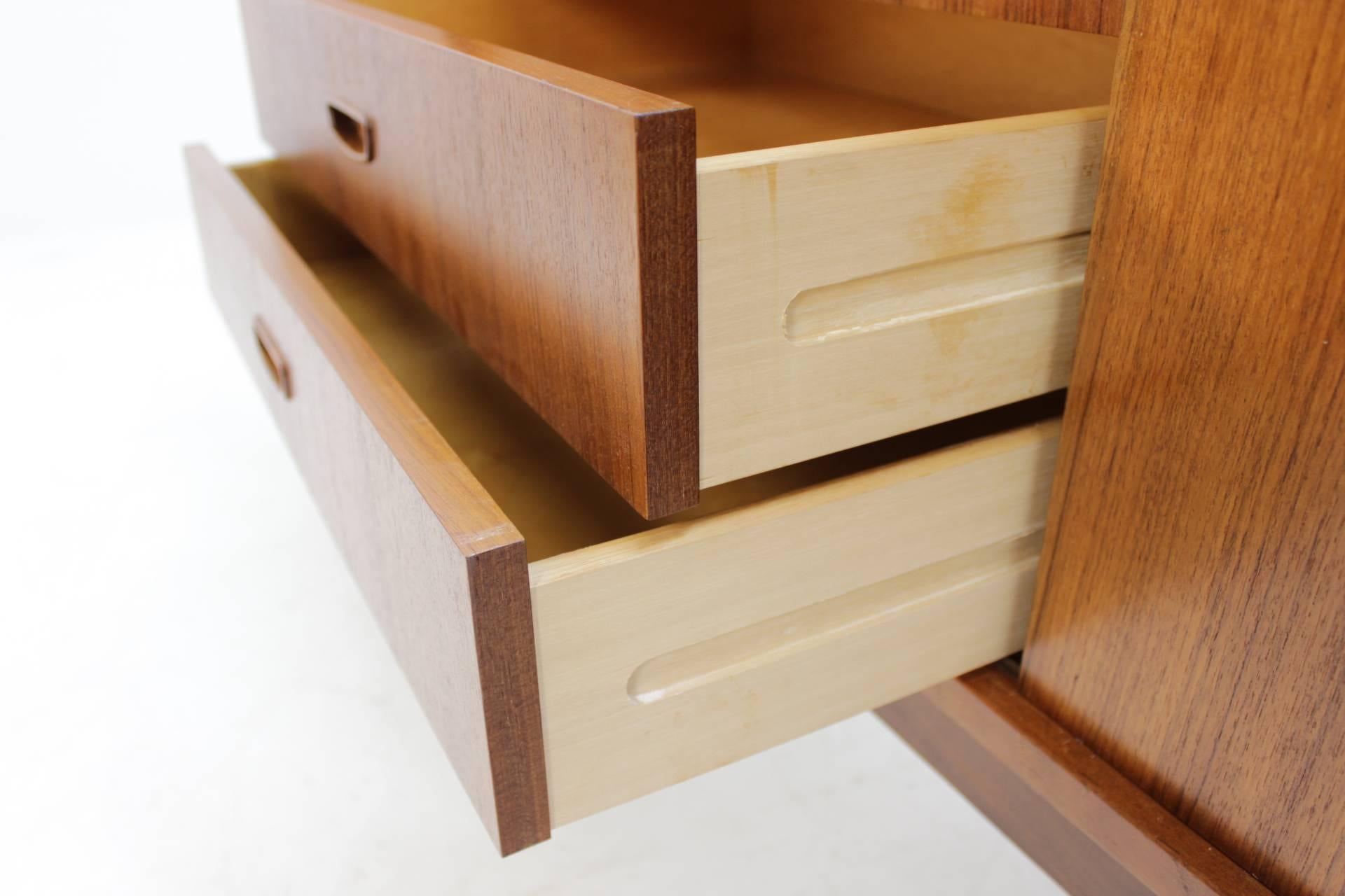 Mid-20th Century 1960s Danish Teak Sideboard