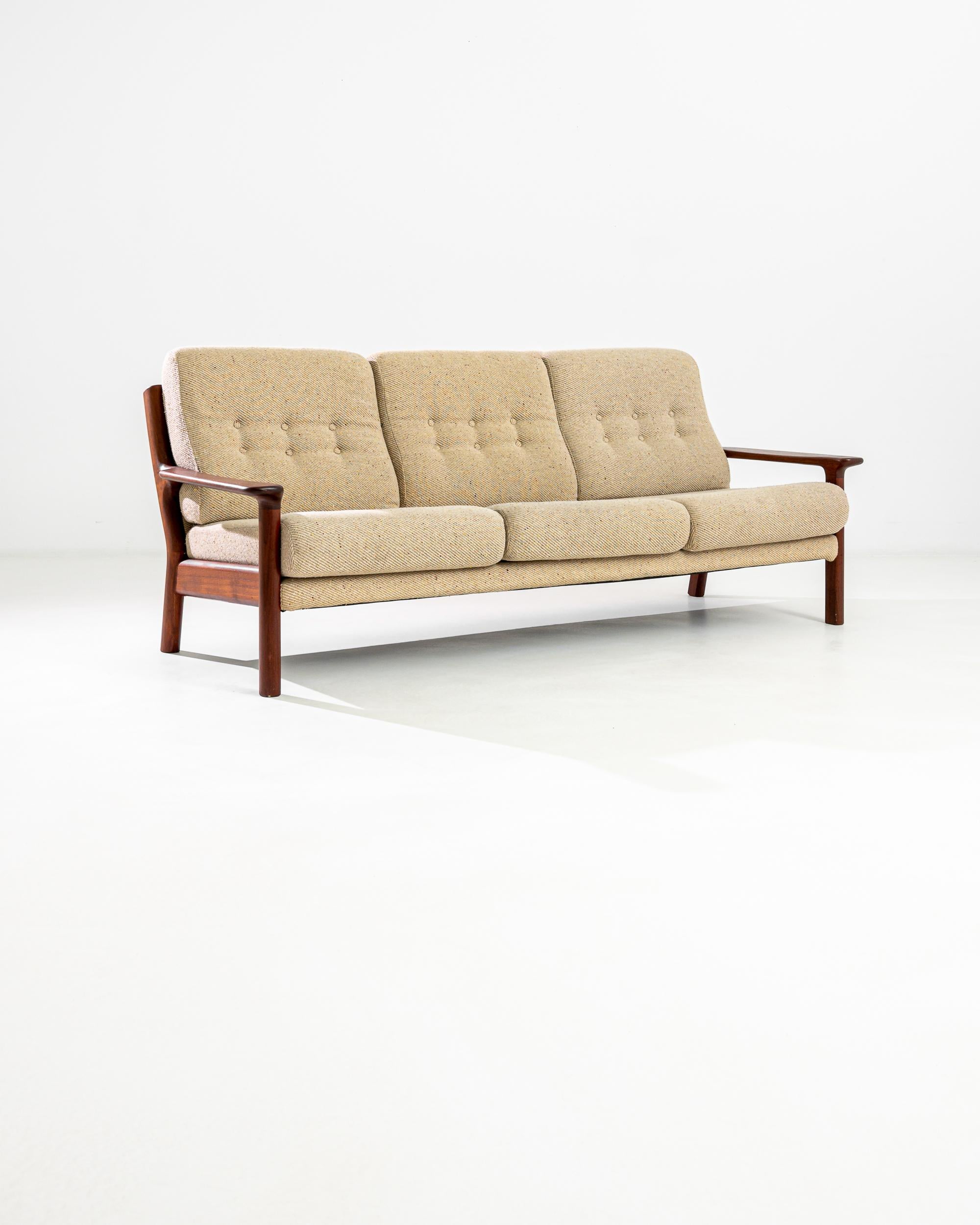 1960s Danish Teak Sofa by Juul Kristensen In Good Condition In High Point, NC