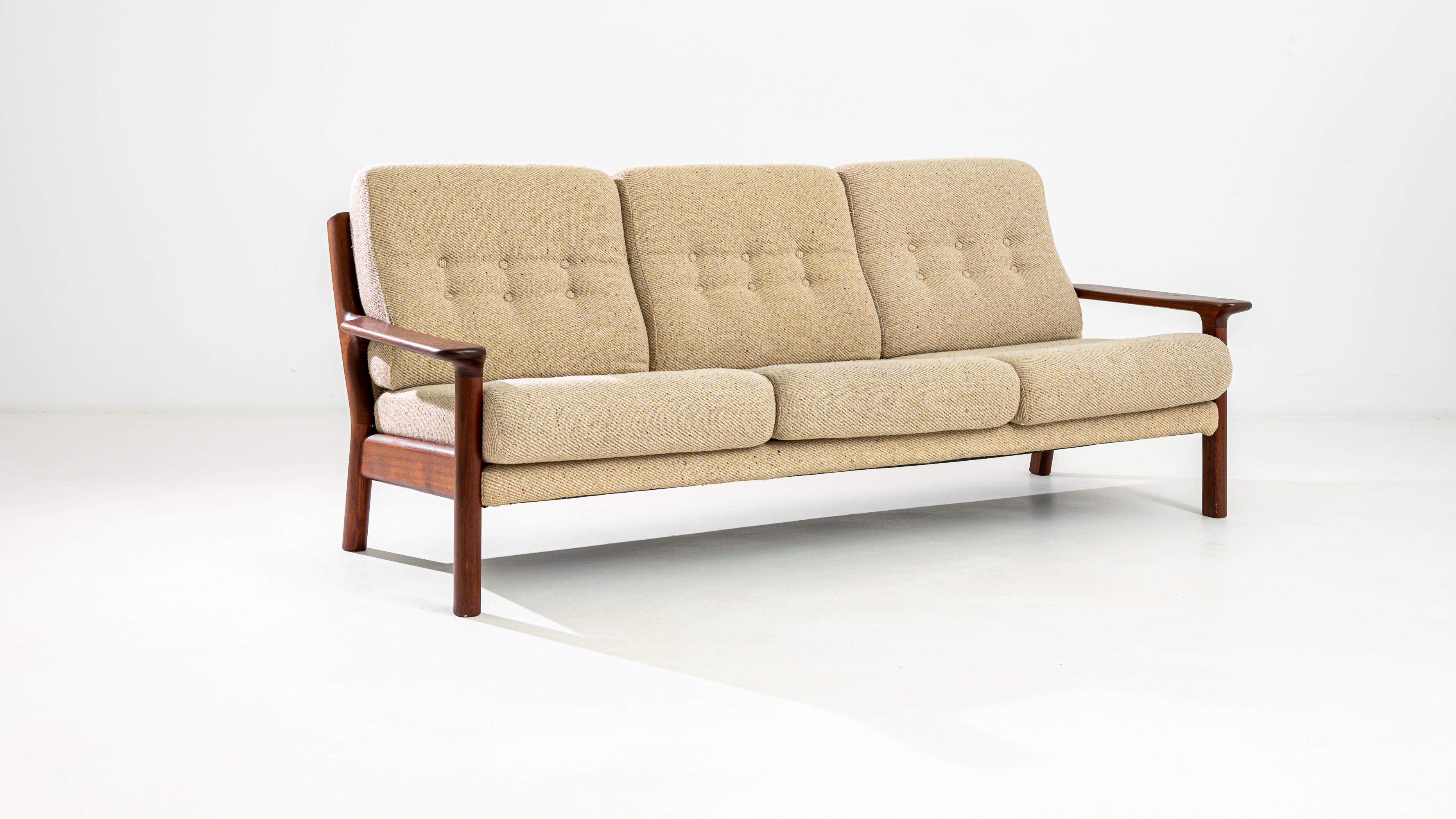 20th Century 1960s Danish Teak Sofa by Juul Kristensen