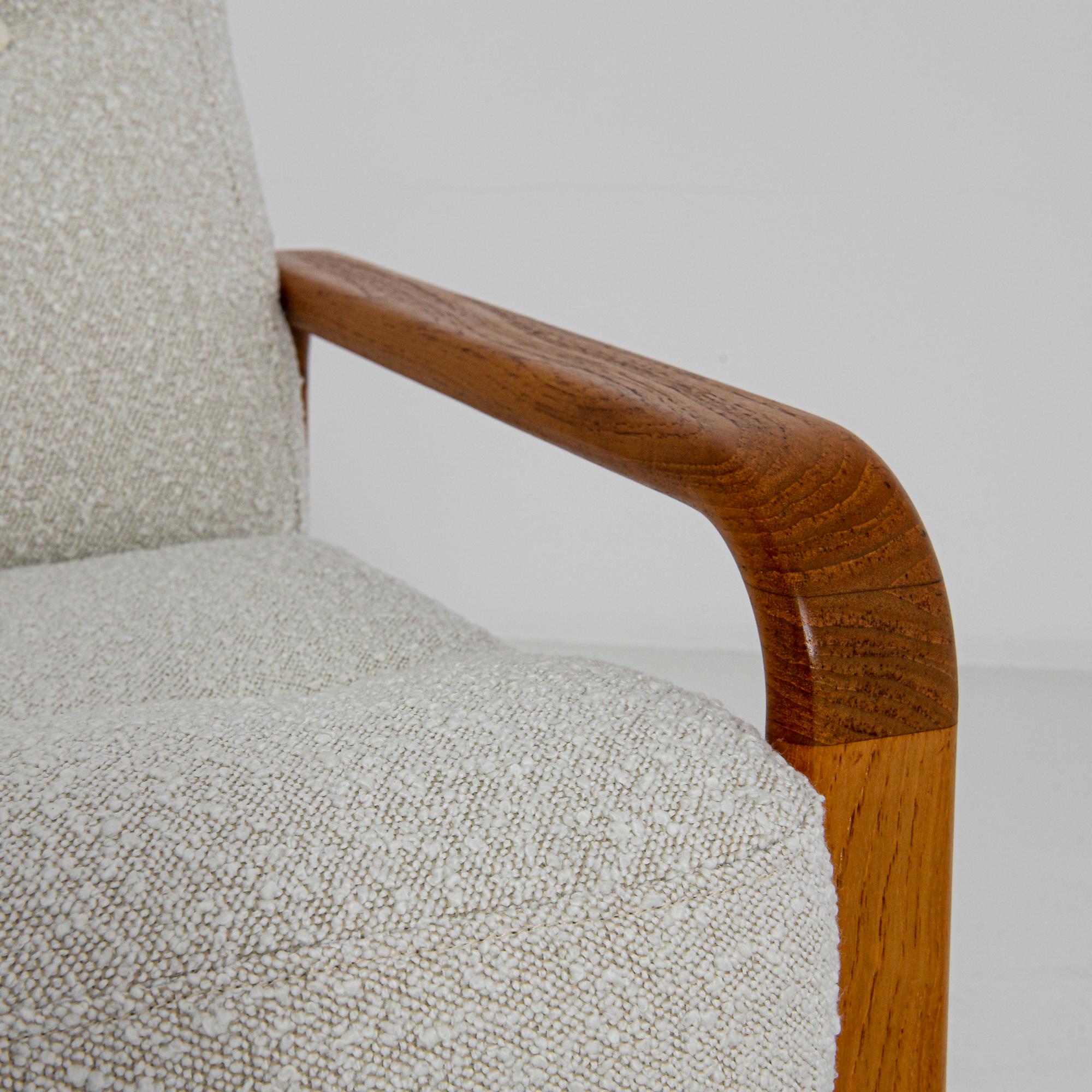 1960er Dänisches Sofa aus Teakholz von Juul Kristensen (Polster)