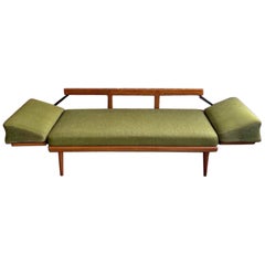 1960's Danish Teak Sofa Daybed by Peter Hvidt and Orla Mølgaard-Nielsen