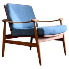 1960s Danish Teak “Spade” Lounge Chair by Finn Juhl