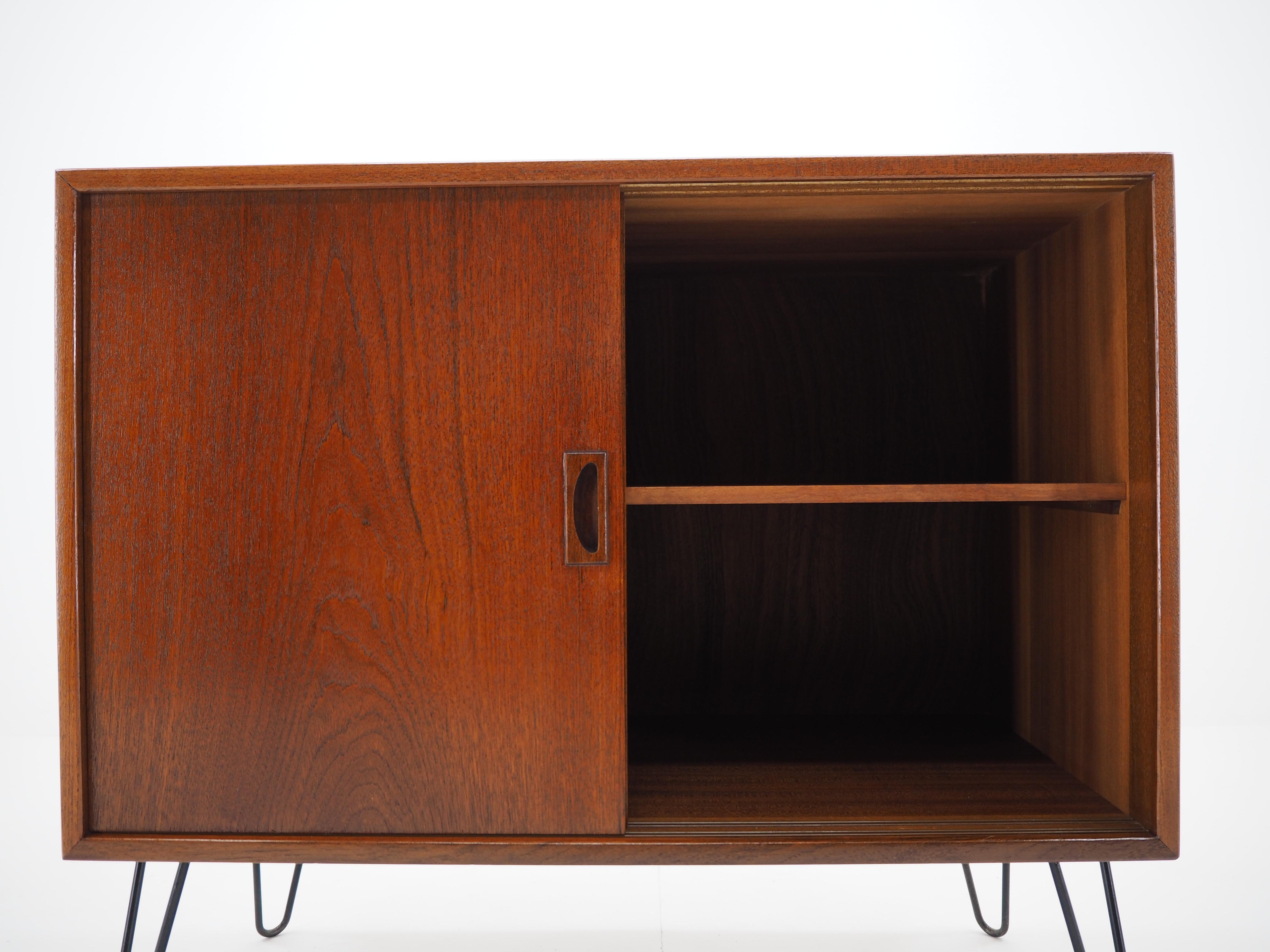 1960s Danish Teak Upcycled Cabinet For Sale 3