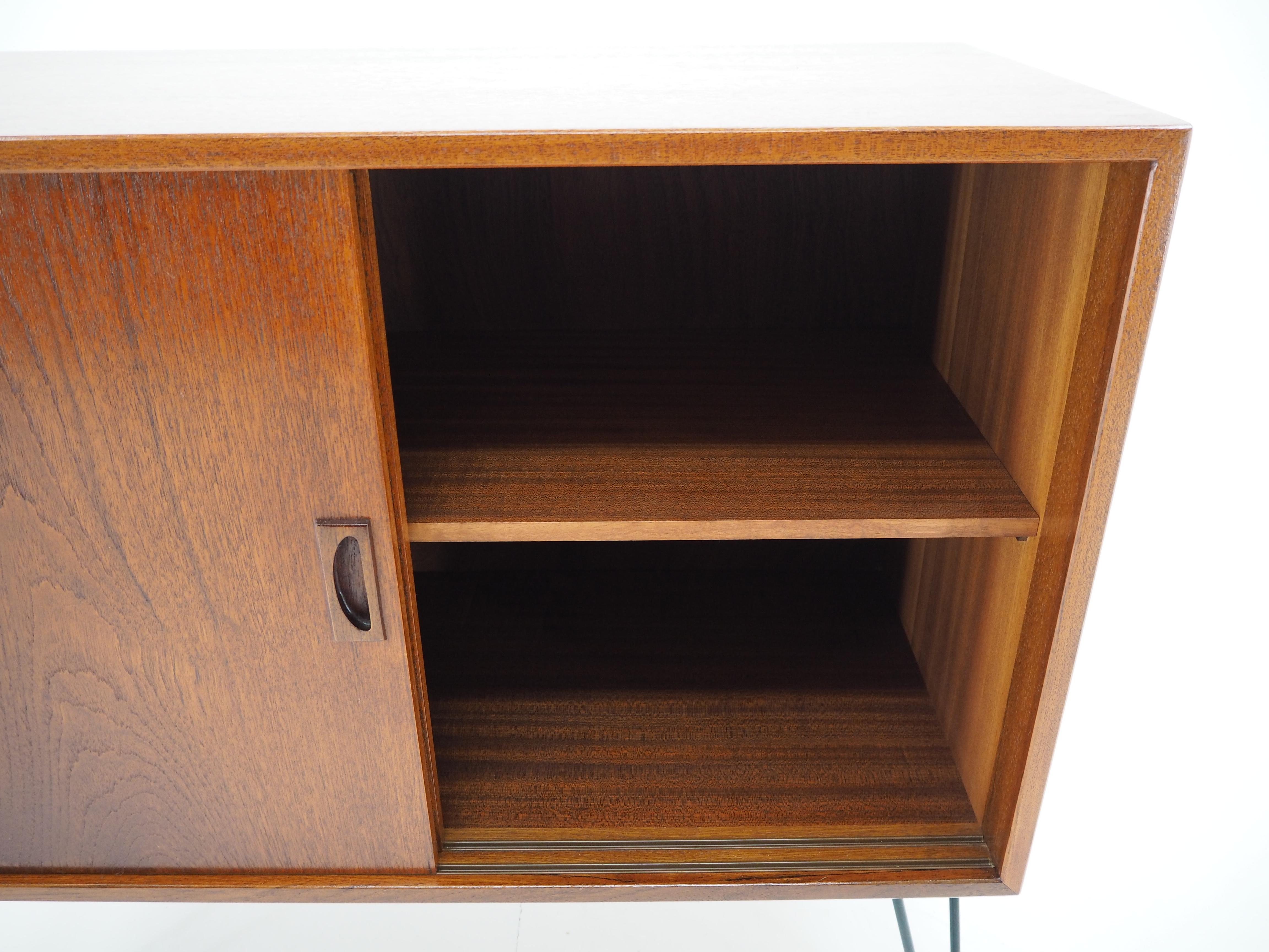 1960s Danish Teak Upcycled Cabinet For Sale 4
