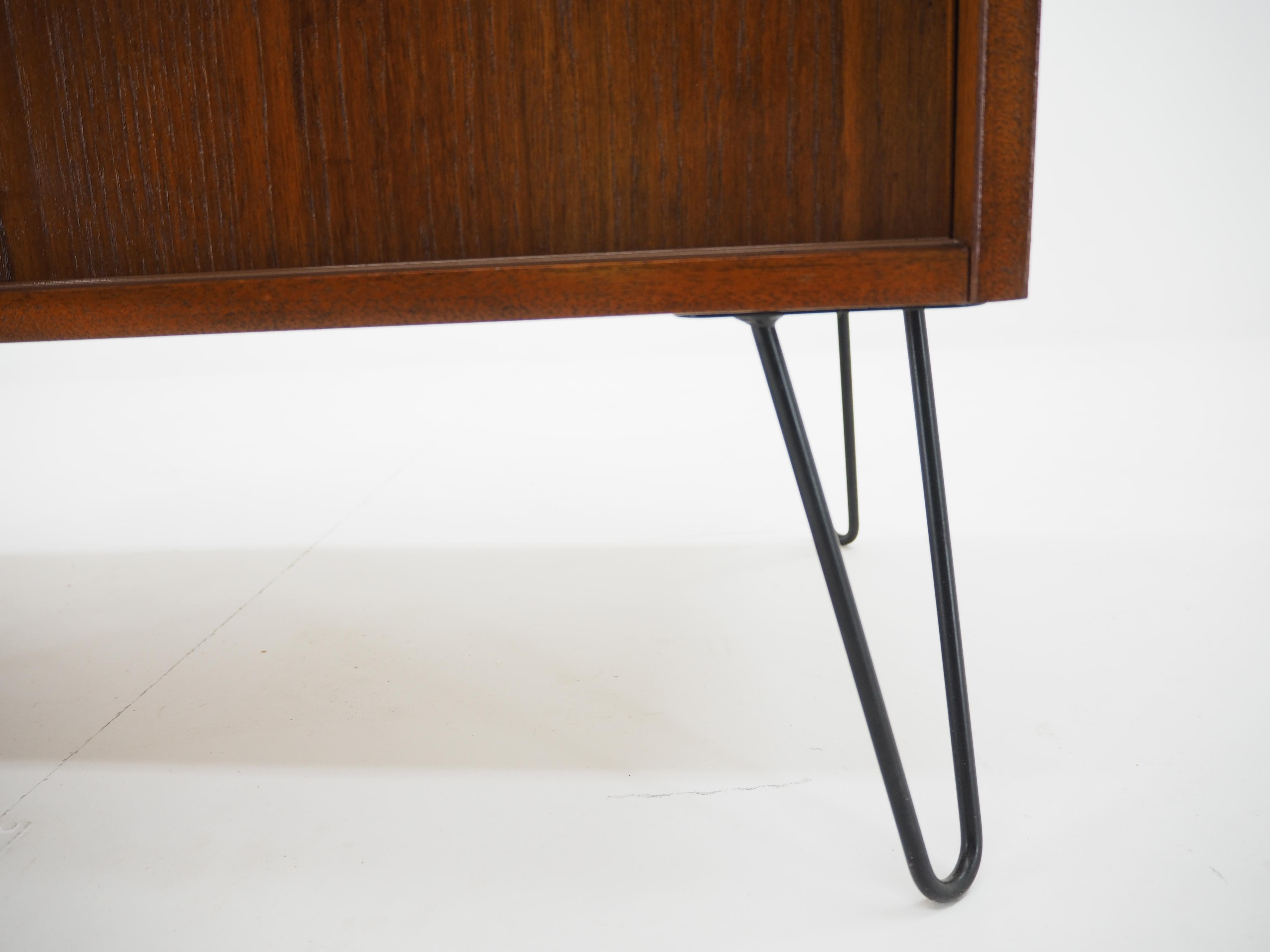 Meuble de rangement danois en teck recyclé des années 1960 9