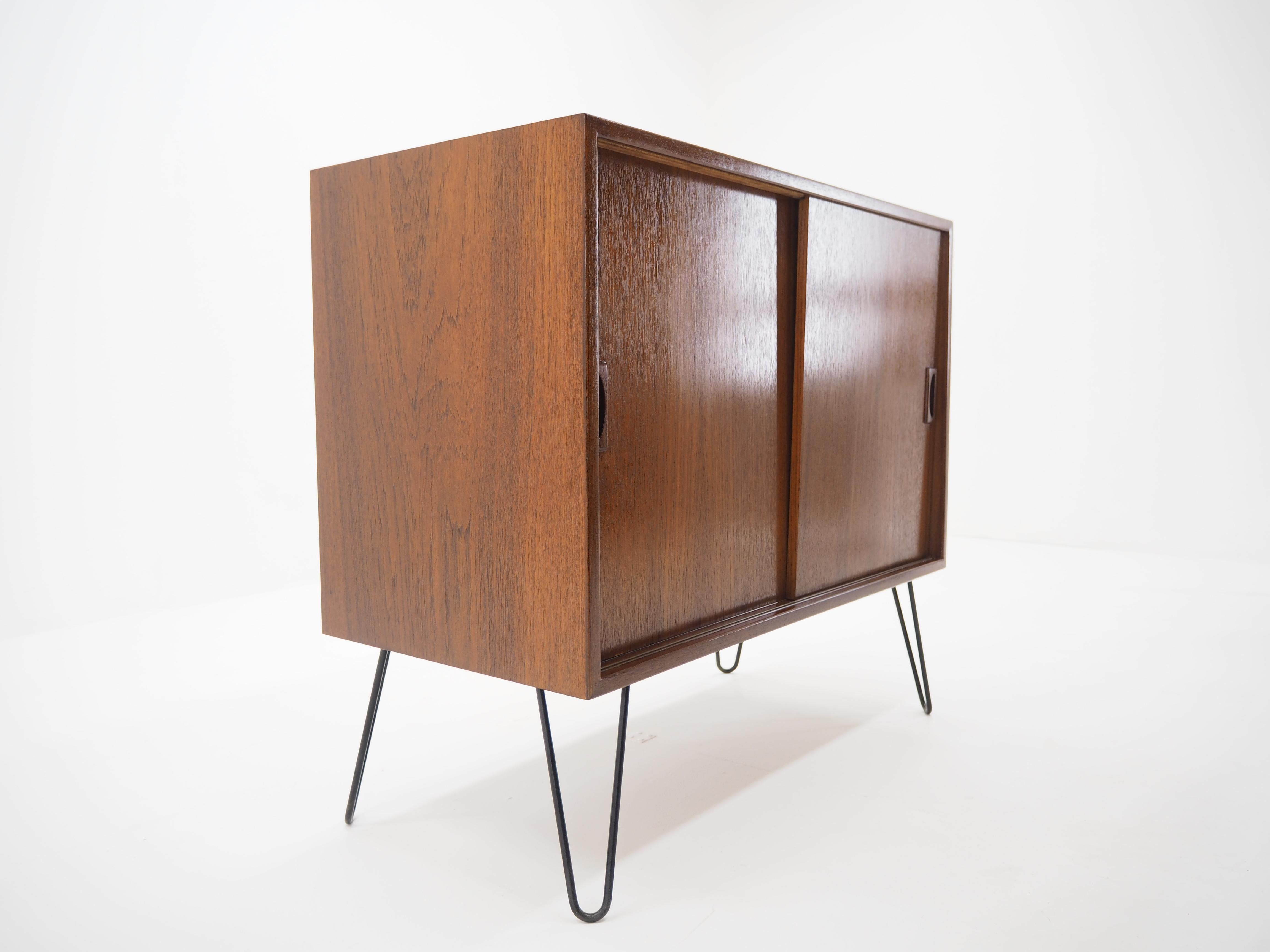 Mid-Century Modern 1960s Danish Teak Upcycled Cabinet
