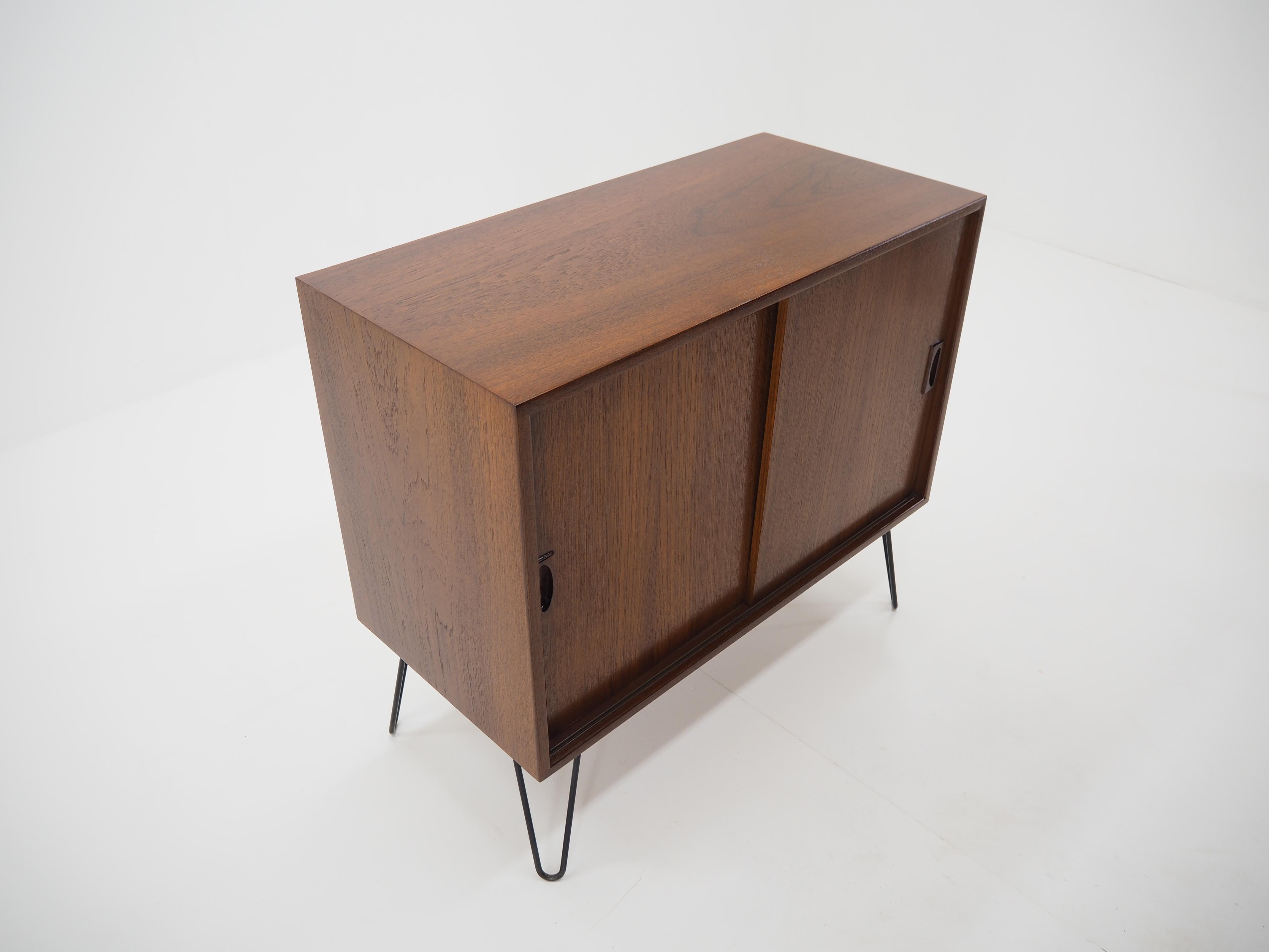 1960s Danish Teak Upcycled Cabinet In Good Condition In Praha, CZ