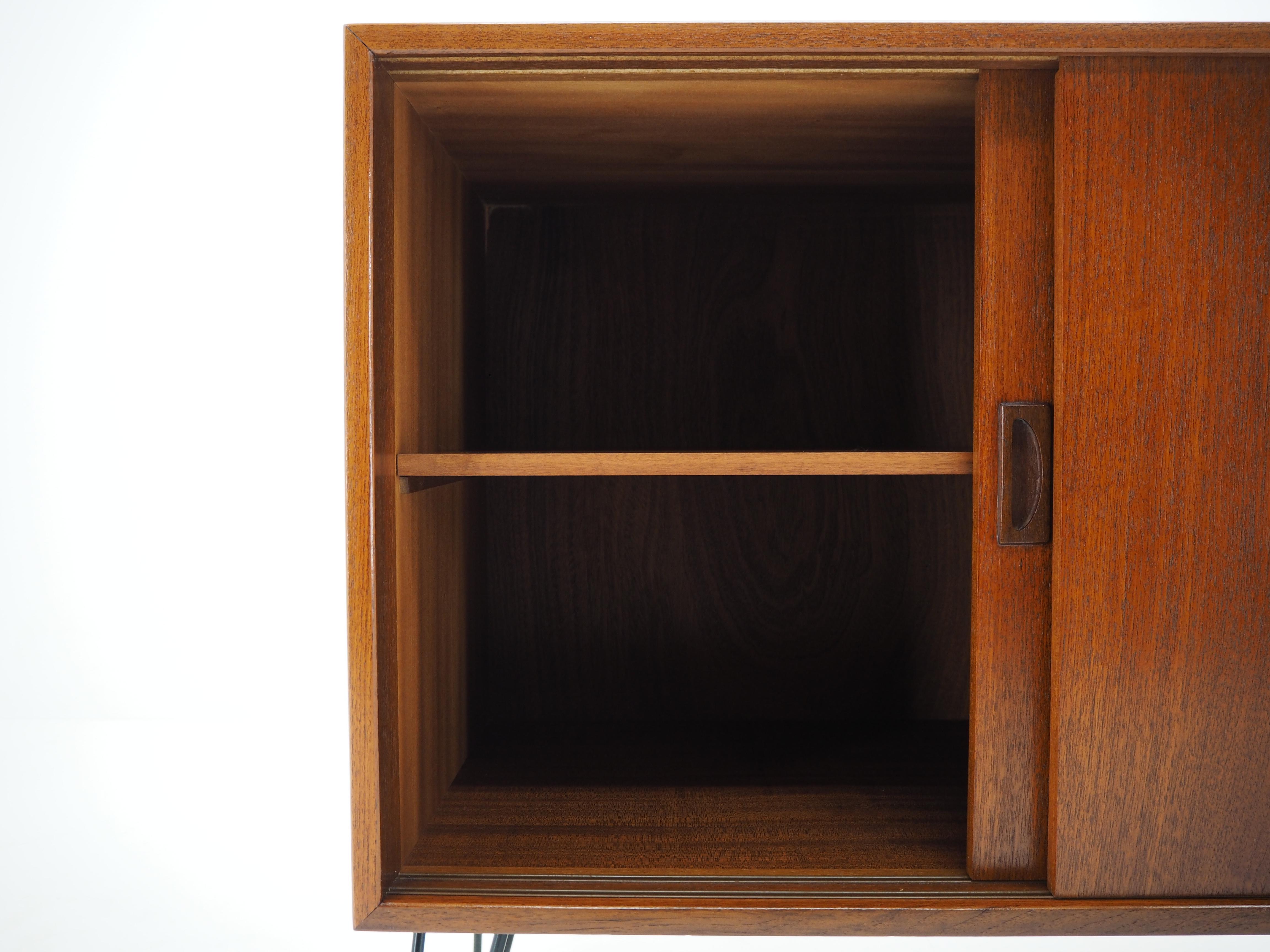 1960s Danish Teak Upcycled Cabinet For Sale 1