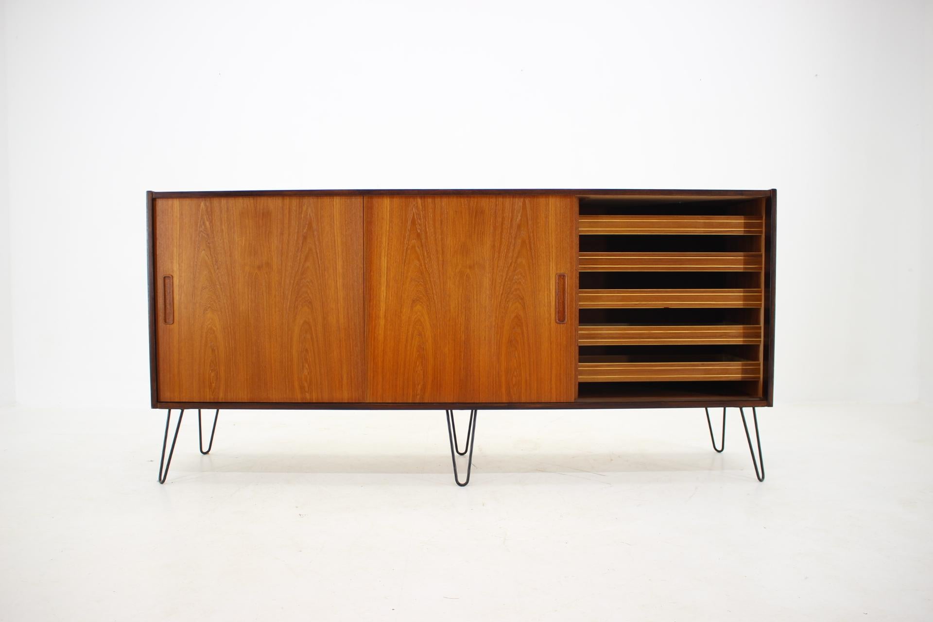 Mid-Century Modern 1960s Danish Teak Upcycled Sideboard