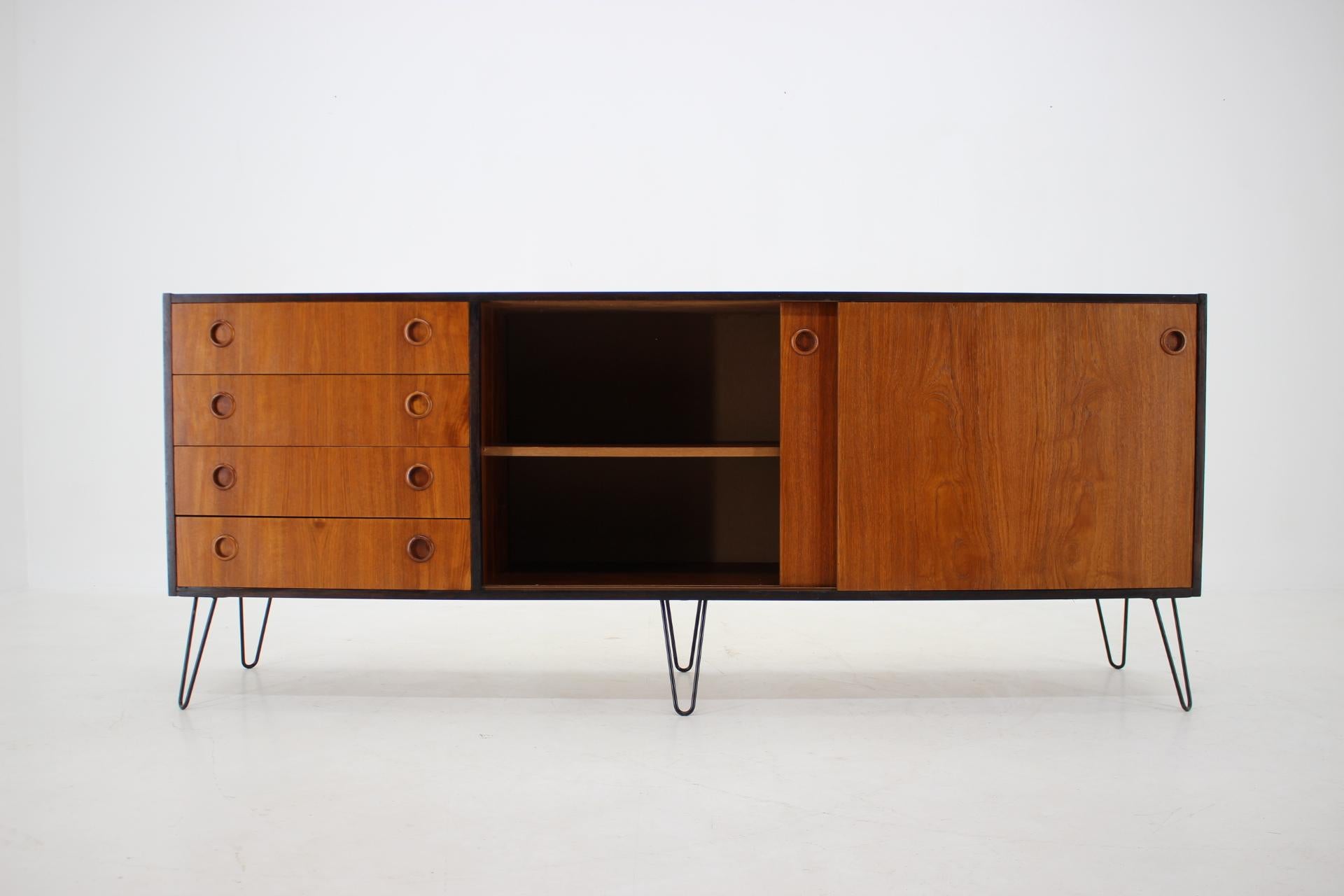 Mid-Century Modern 1960s Danish Teak Upcycled Sideboard