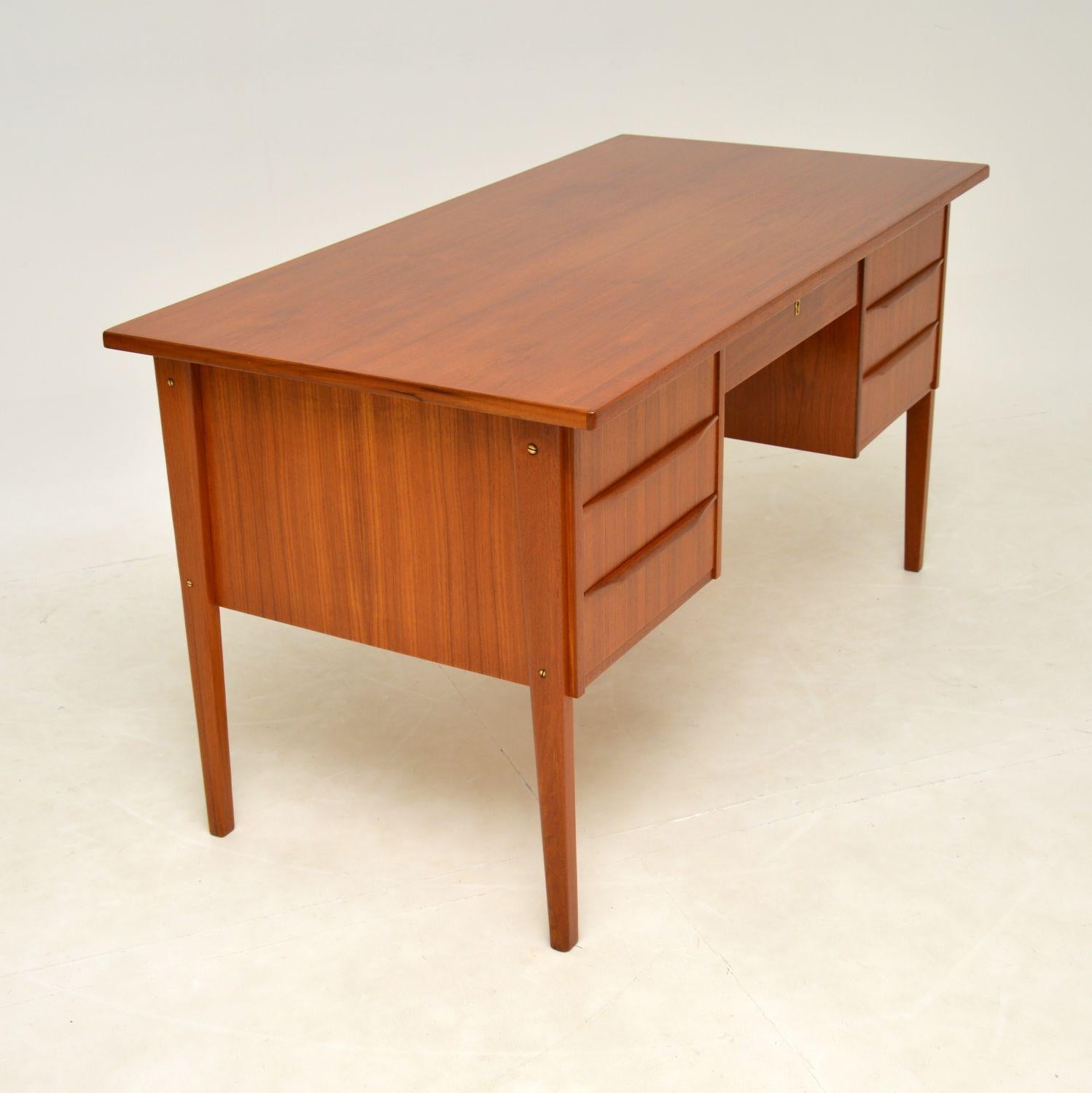 1960’s Danish Teak Vintage Desk 3
