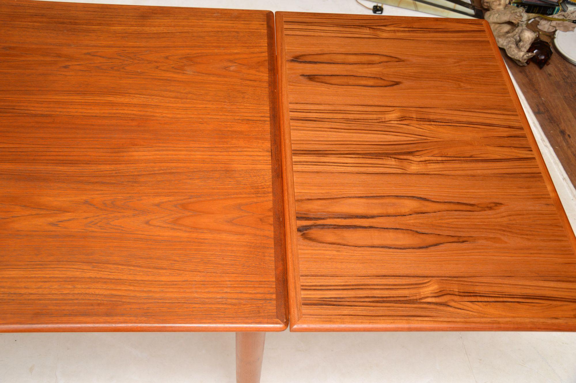 1960s Danish Teak Vintage Dining Table 2