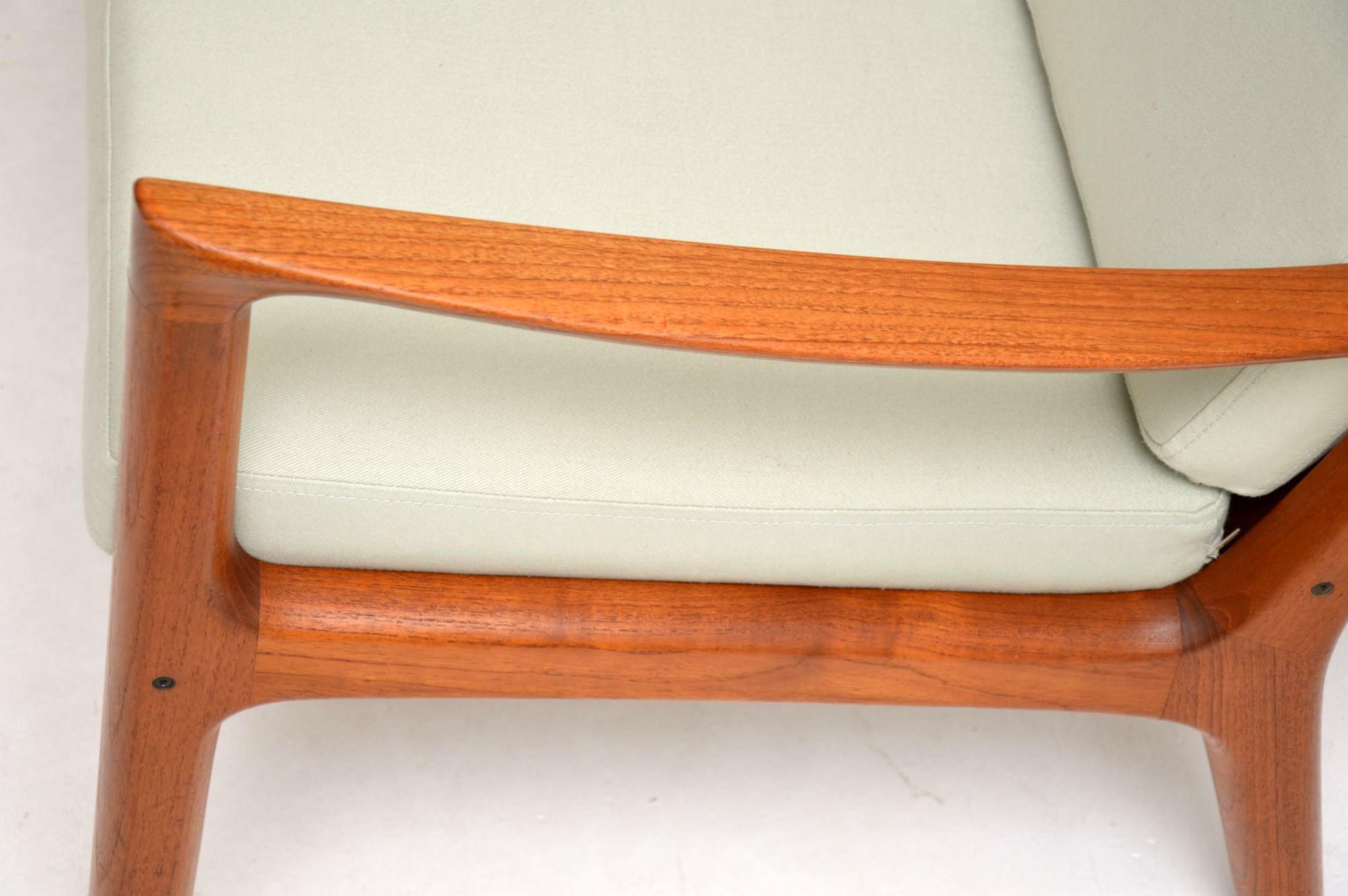 1960s Danish Teak Vintage Senator Sofa by Ole Wanscher 5