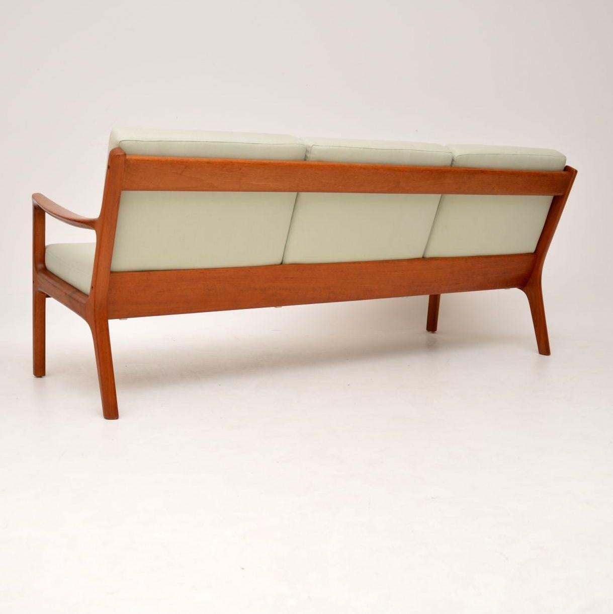 1960s Danish Teak Vintage Senator Sofa by Ole Wanscher 1