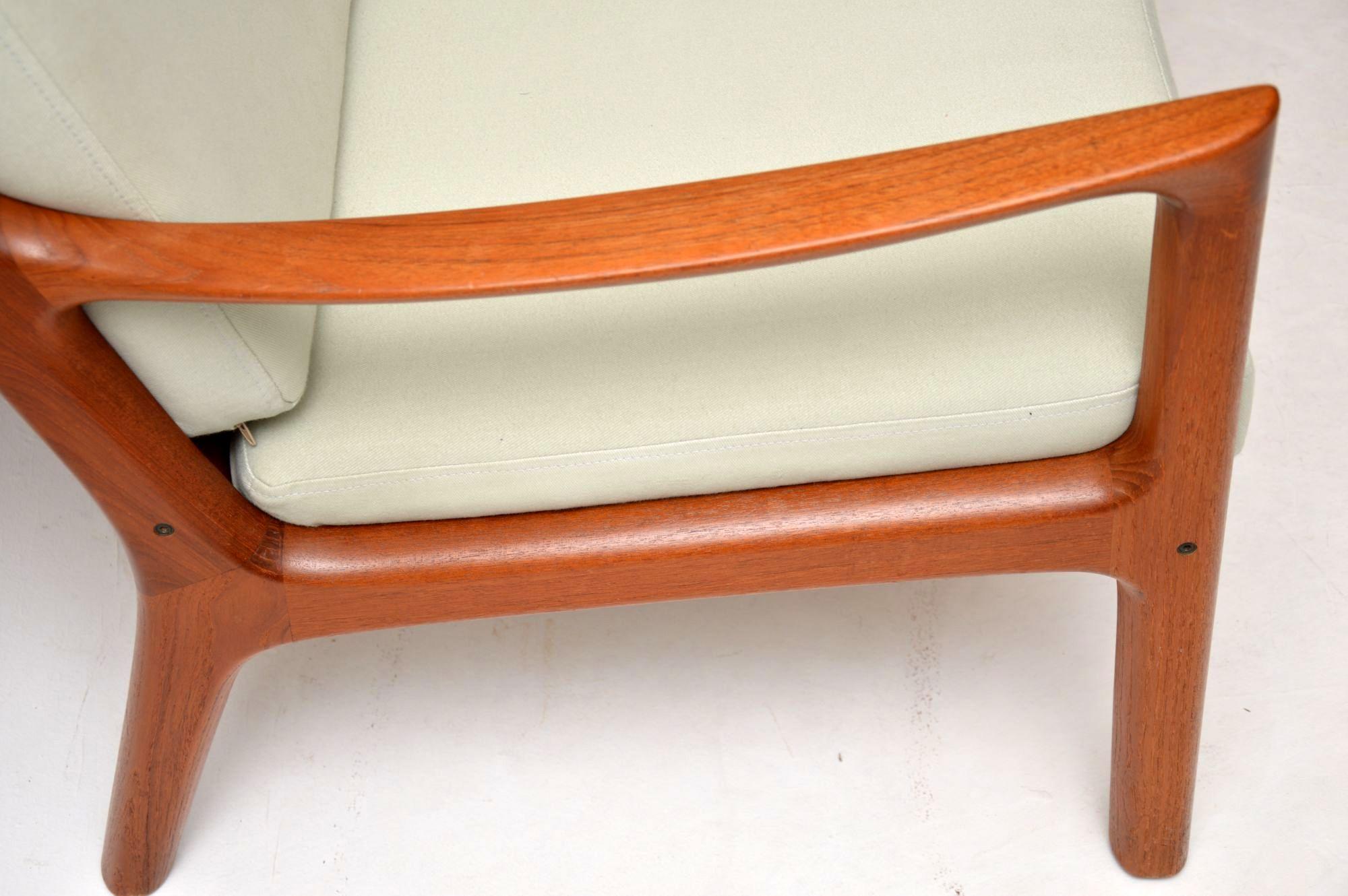 1960s Danish Teak Vintage Senator Sofa by Ole Wanscher 1