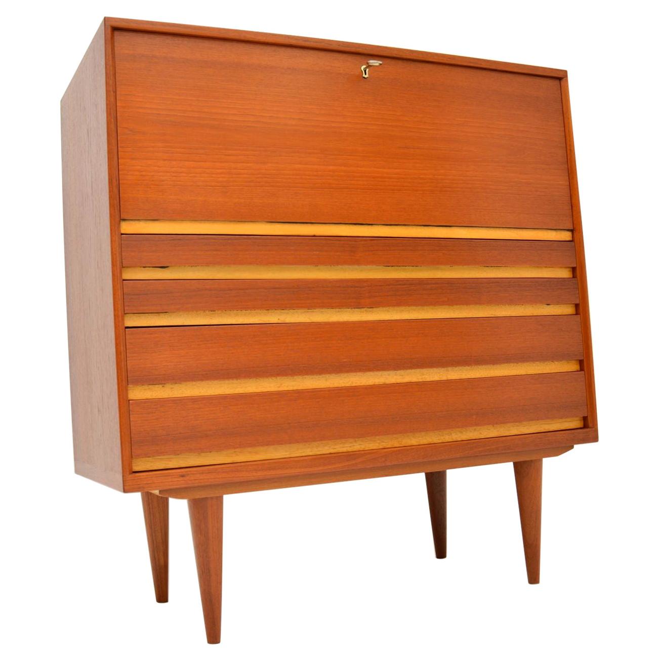 1960’s Danish Teak Vintage Writing Bureau