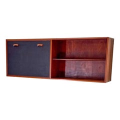1960s Danish Teak Wall Mounted Cabinet