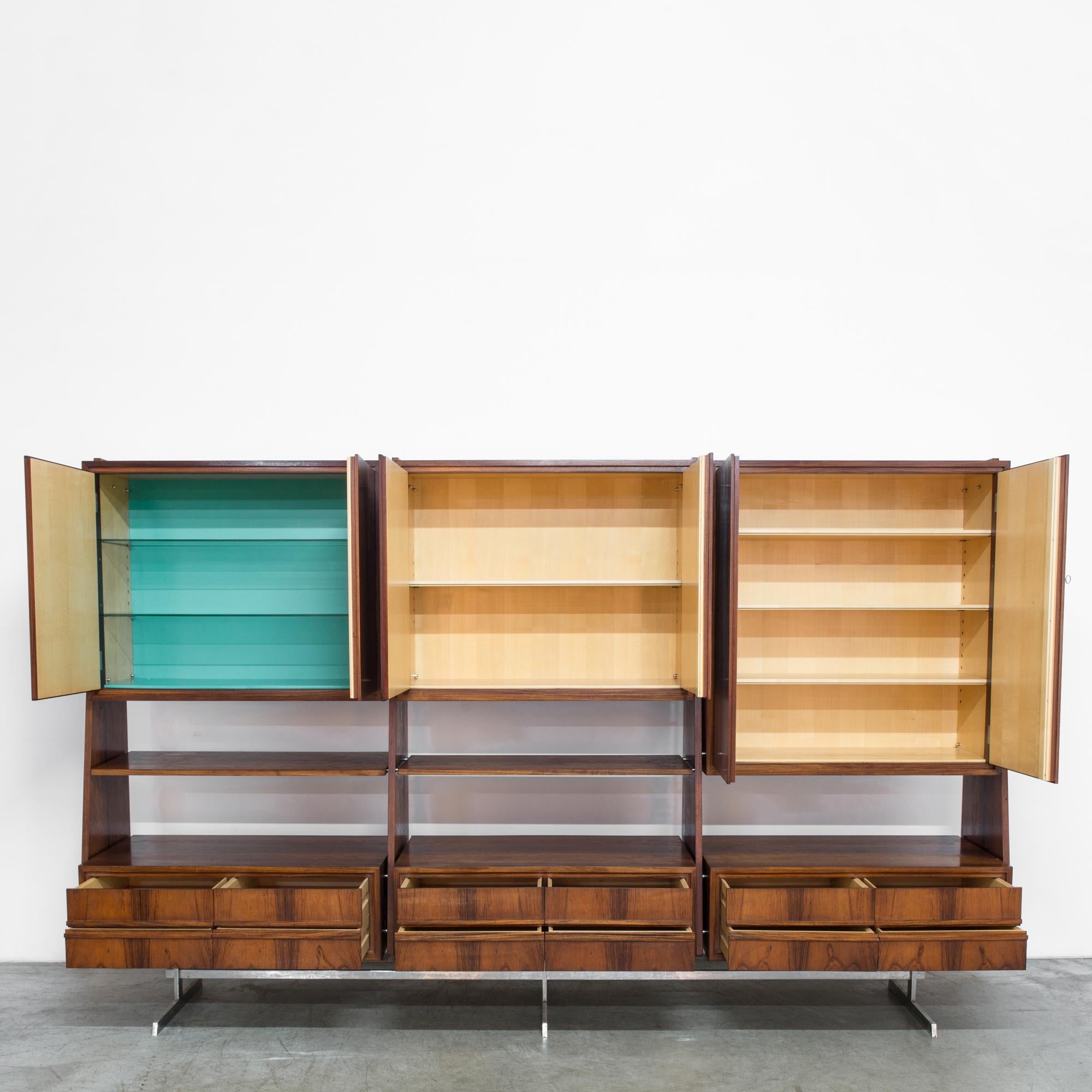 1960s Danish Teak Wall Unit 3