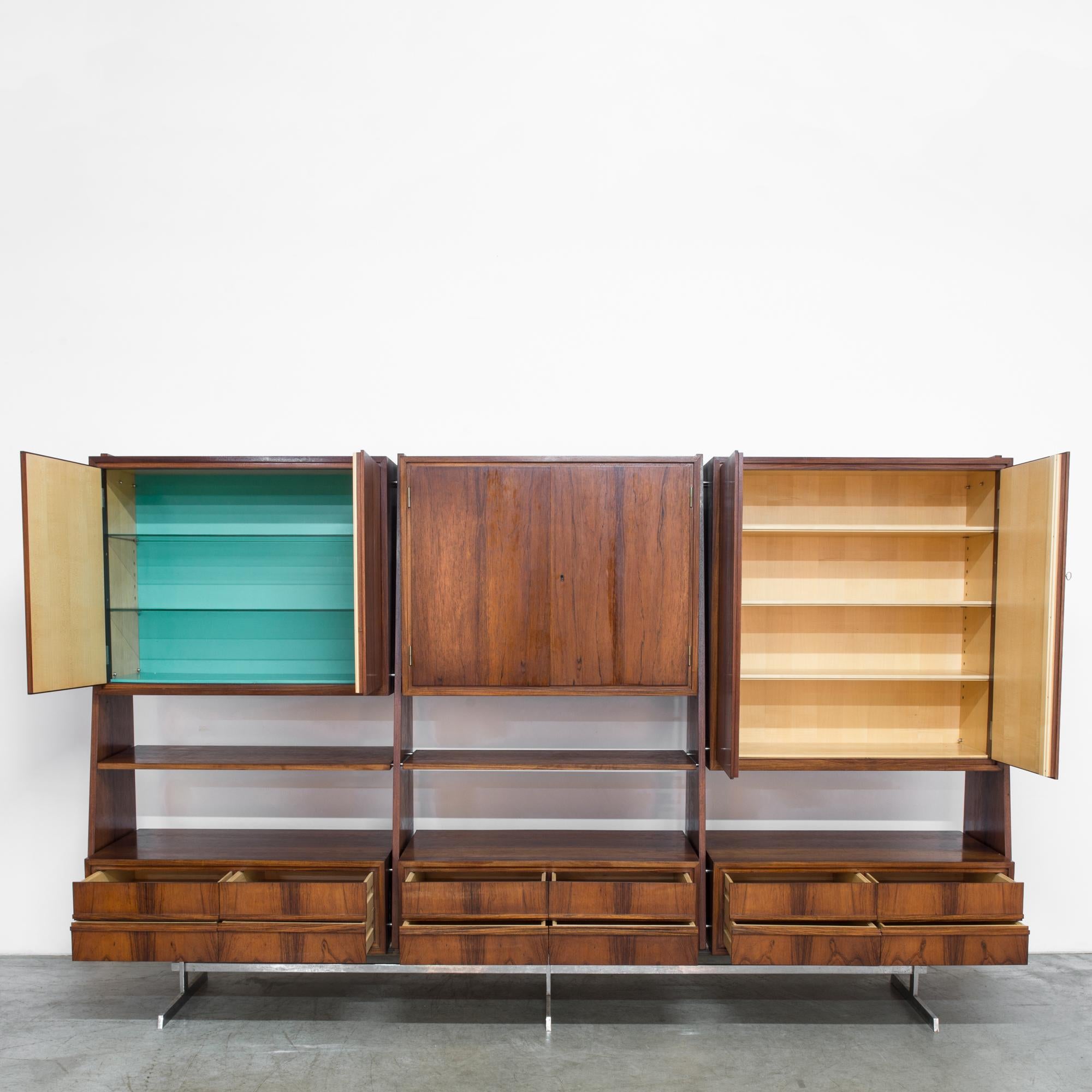 1960s Danish Teak Wall Unit 4