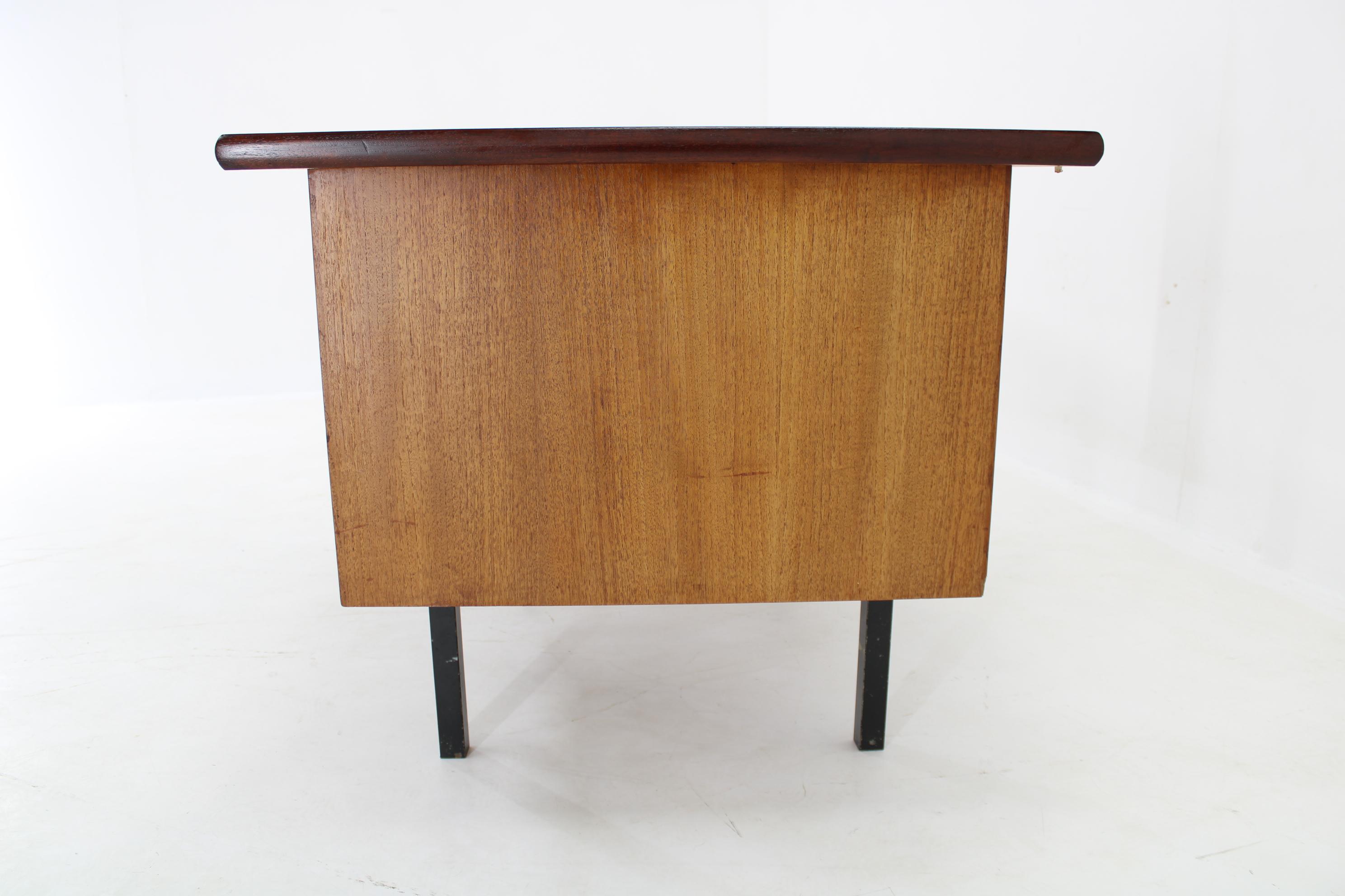 1960s Danish Teak Writing Desk For Sale 4
