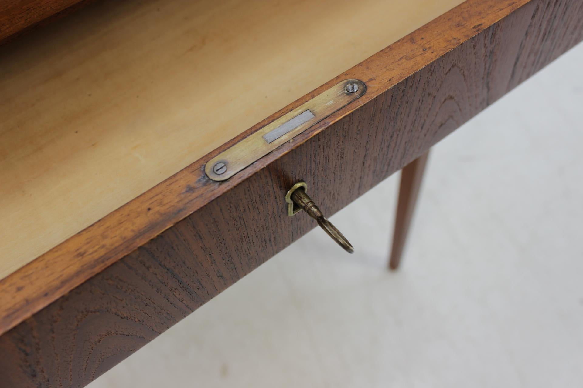 1960s Danish Teak Writing Desk 3