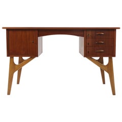 1960s Danish Teak Writing Desk