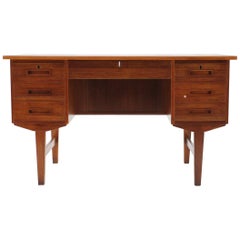 1960s Danish Teak Writing Desk