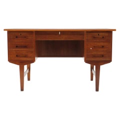 1960s Danish Teak Writing Desk