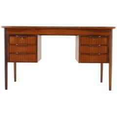 1960s Danish Teak Writing Desk
