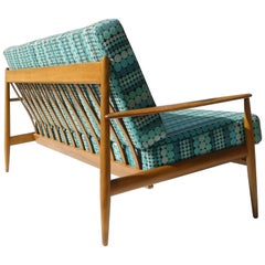 1960s Danish Three Seat Sofa by Grete Jalk for France & Son 