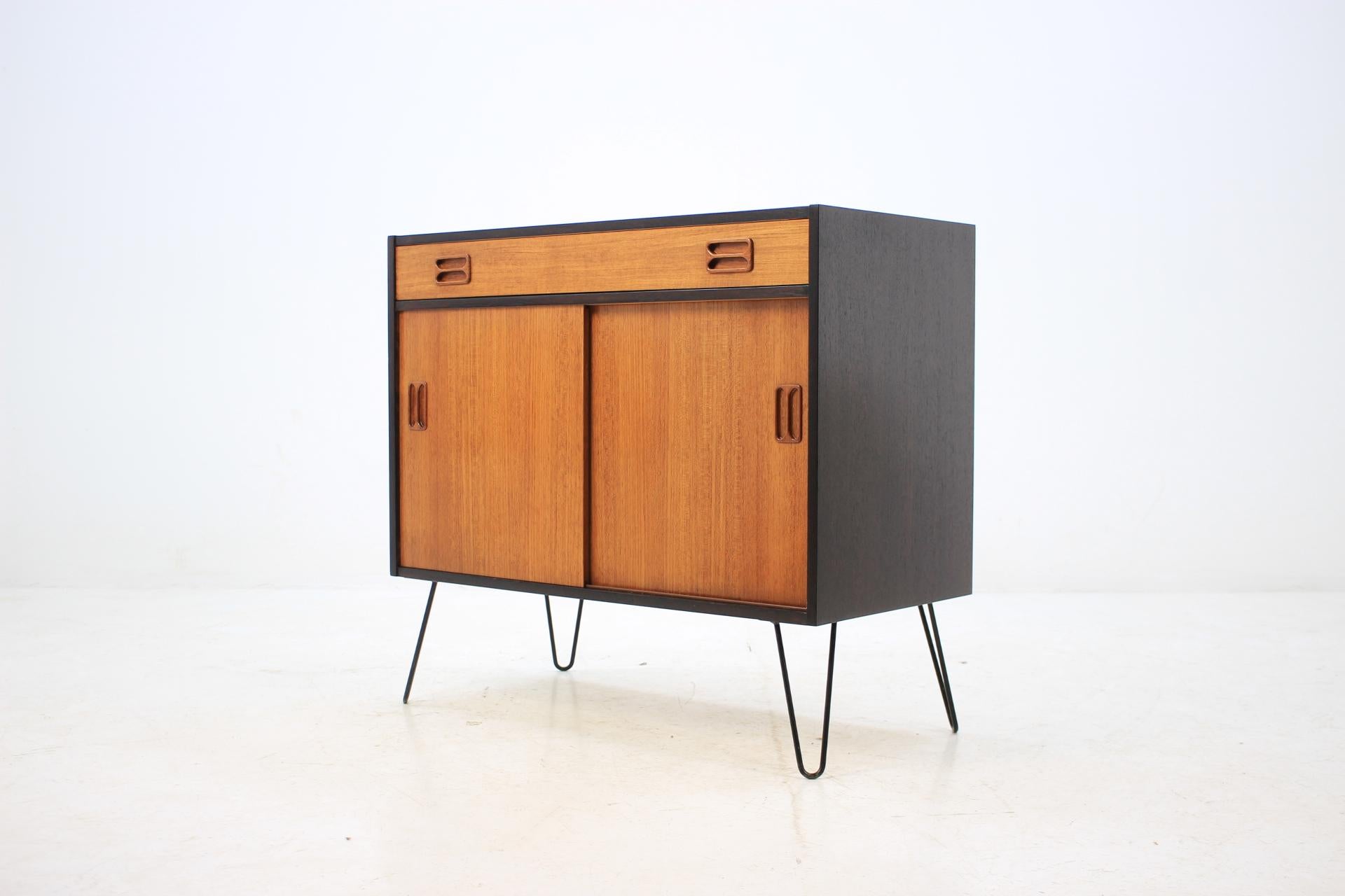 1960s Danish Upcycled Teak Cabinet 1