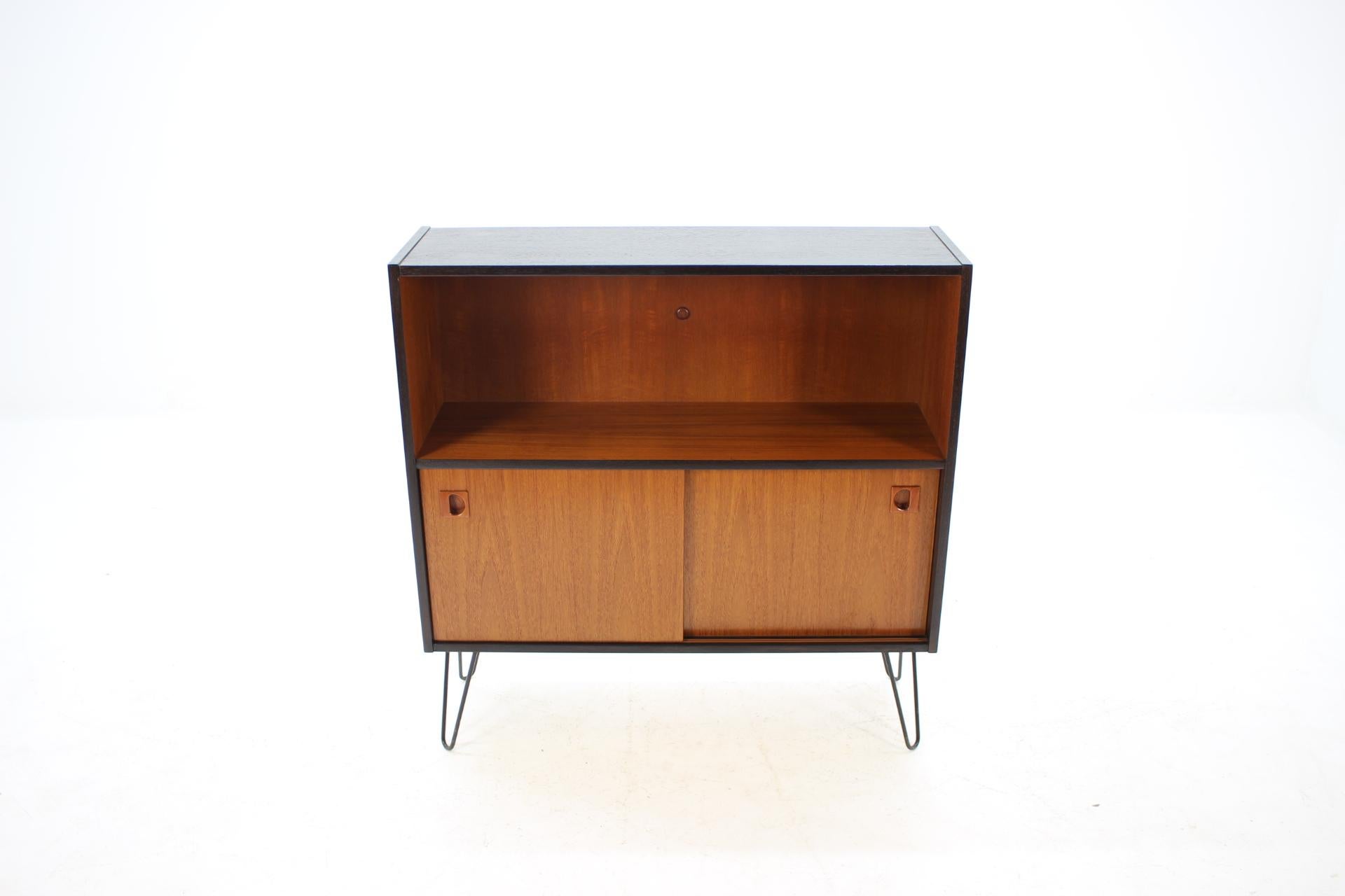 1960s Danish Upcycled Teak Cabinet In Good Condition In Praha, CZ