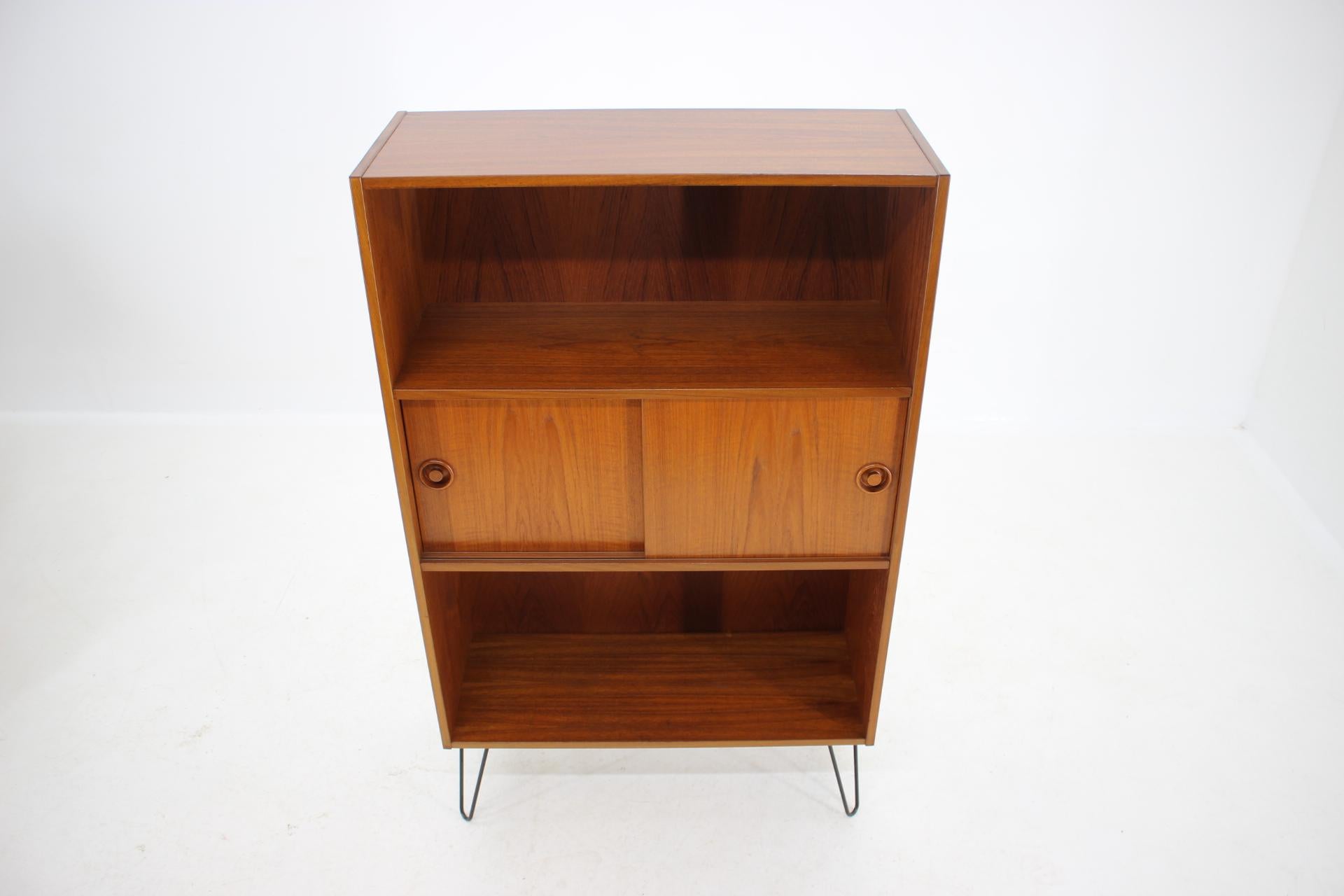 1960s Danish Upcycled Teak Cabinet In Good Condition In Praha, CZ