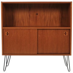 1960s Danish Upcycled Teak Cabinet