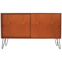 1960s Danish Upcycled Teak Cabinet