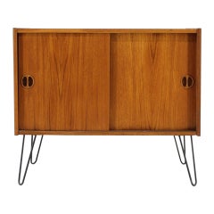 Vintage 1960s Danish Upcycled Teak Cabinet