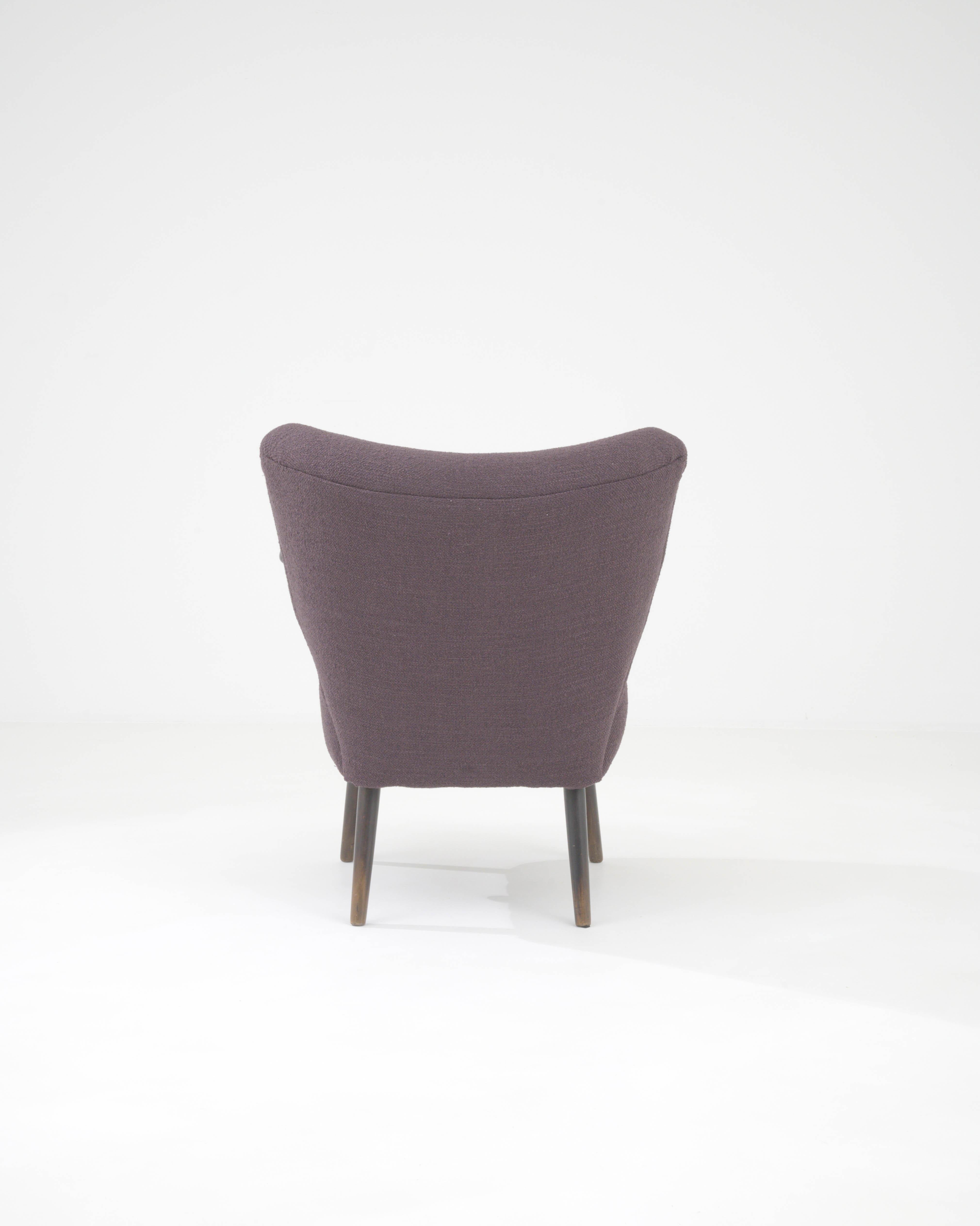 Upholstery 1960s Danish Upholstered Armchair For Sale