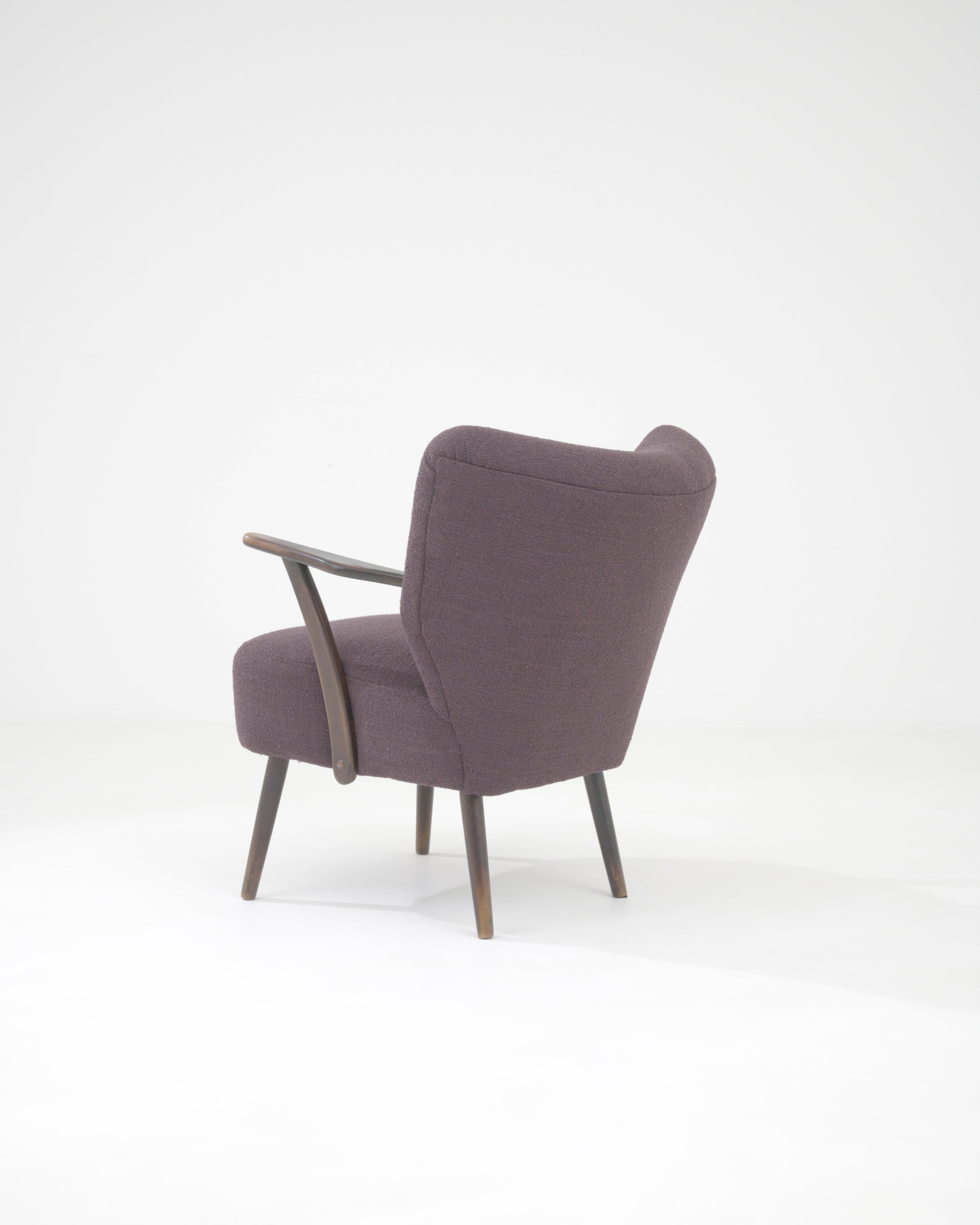 1960s Danish Upholstered Armchair For Sale 1