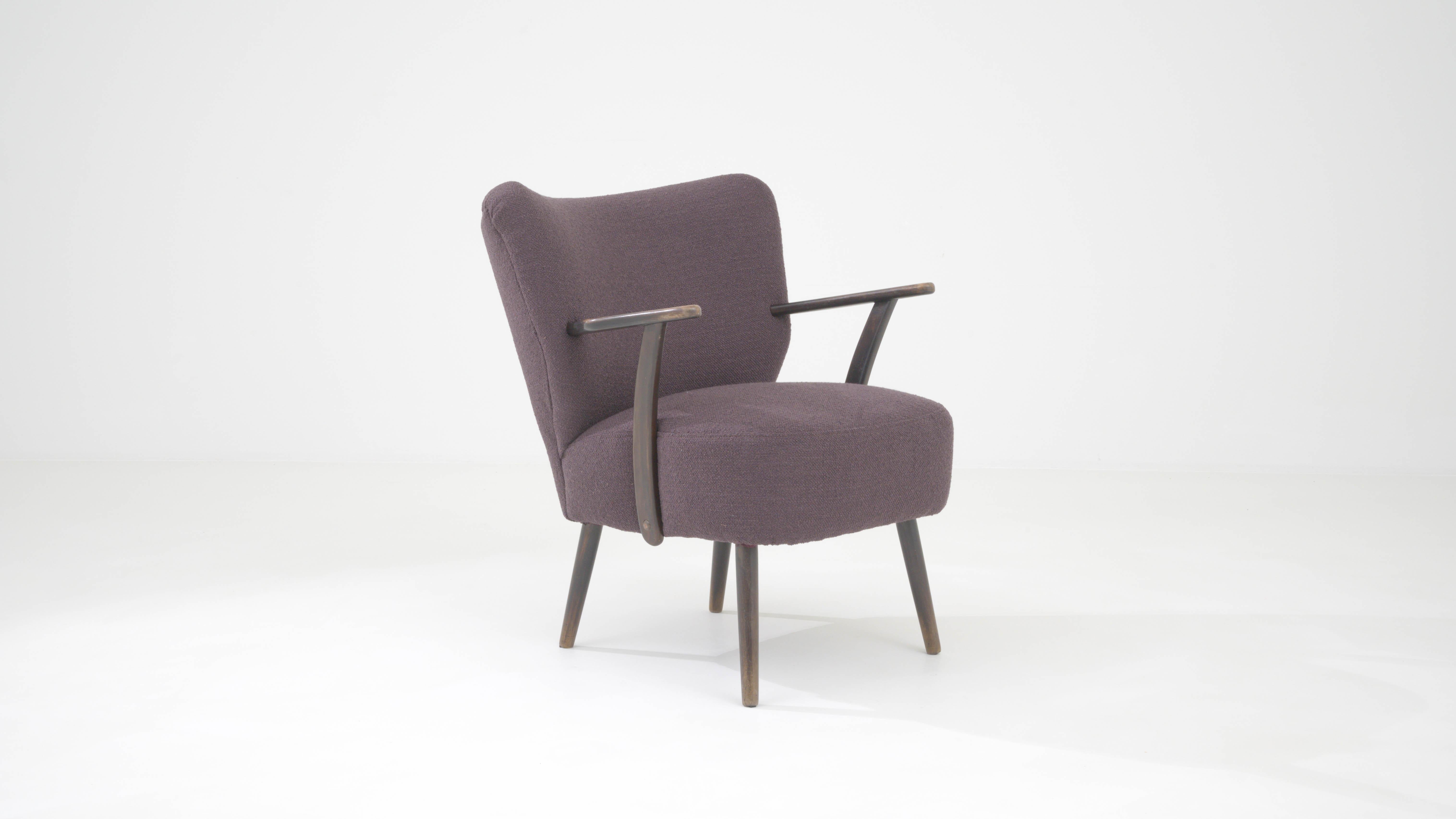 1960s Danish Upholstered Armchair 4