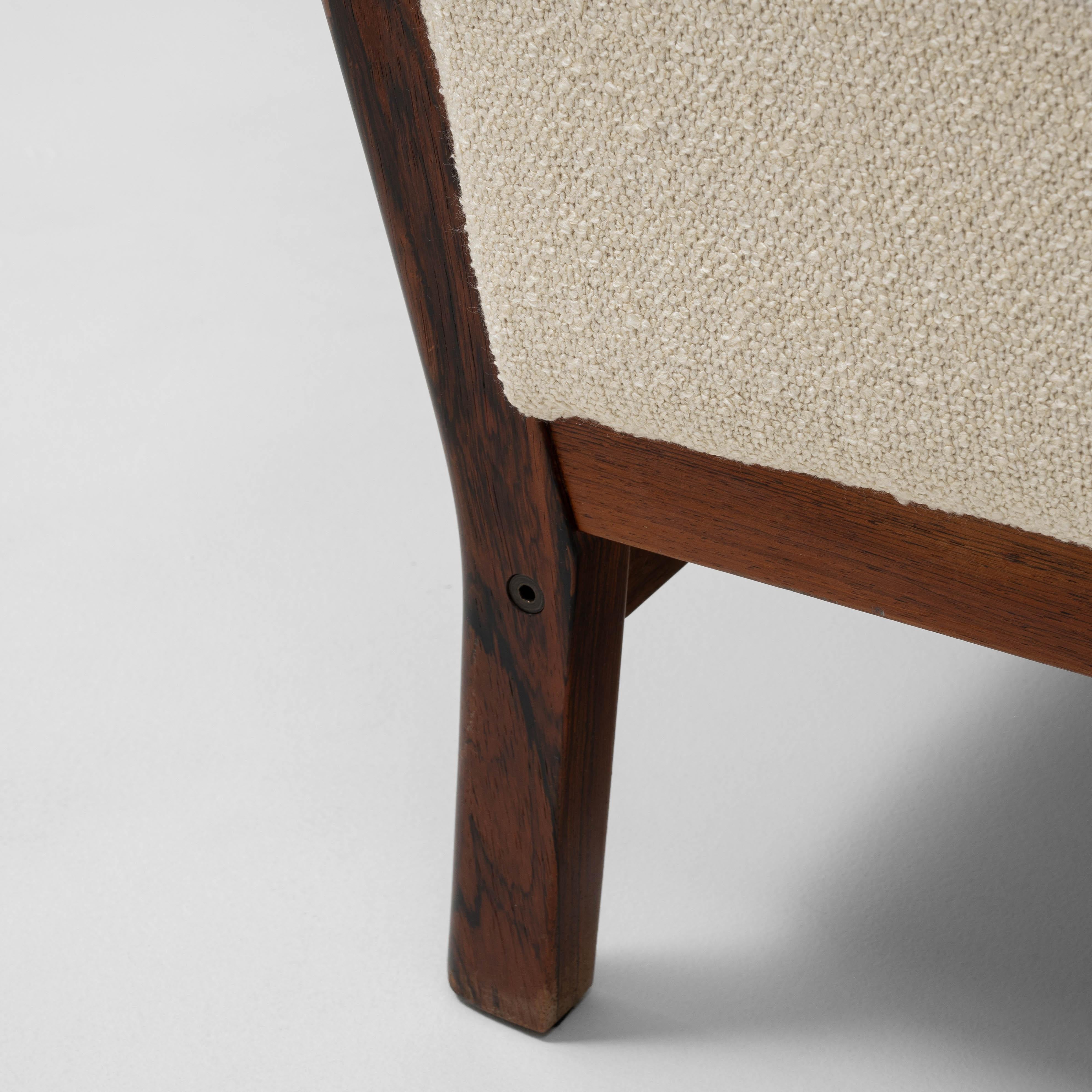 1960s Danish Upholstered Sofa By Hans Olsen im Angebot 6